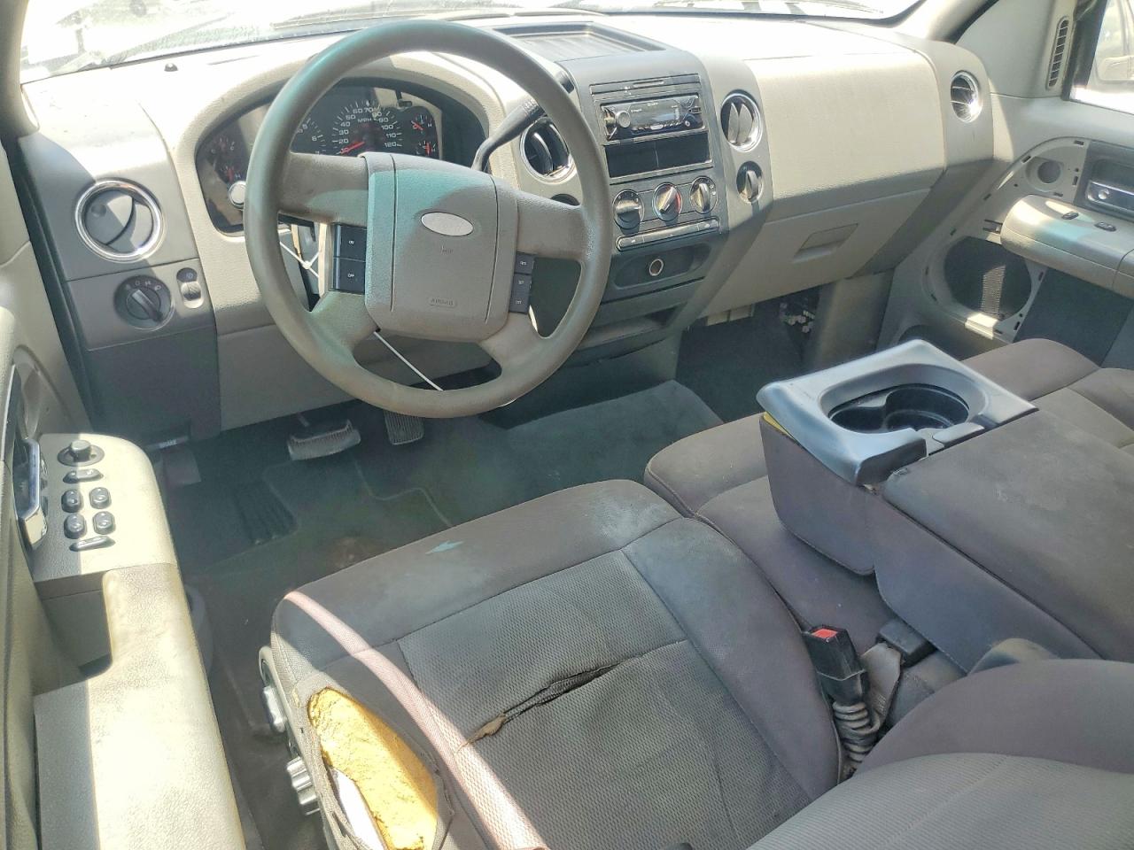 2004 Ford F-150 Gray vin: 1FTRX12W34NC31140