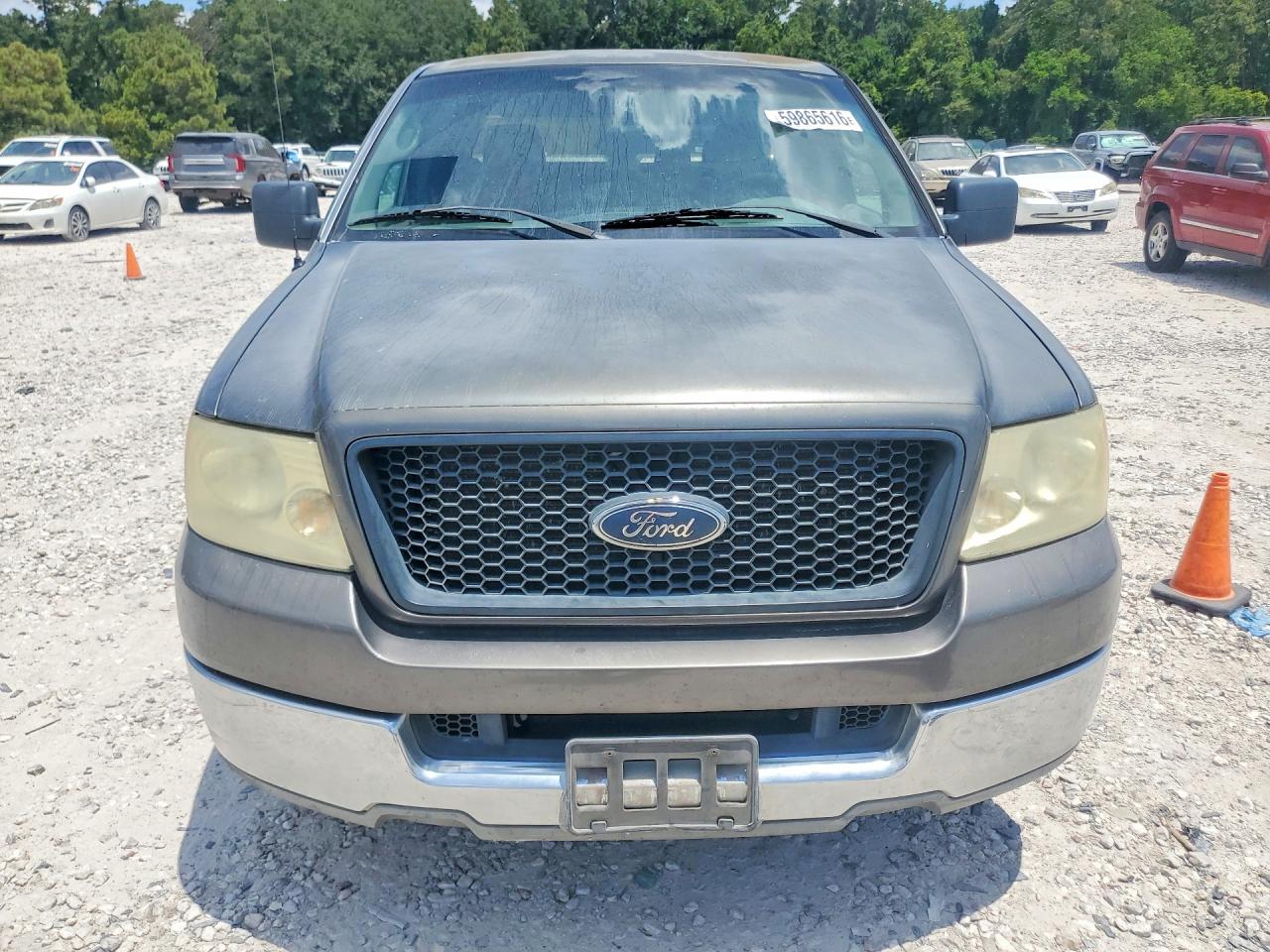 2004 Ford F-150 Gray vin: 1FTRX12W34NC31140