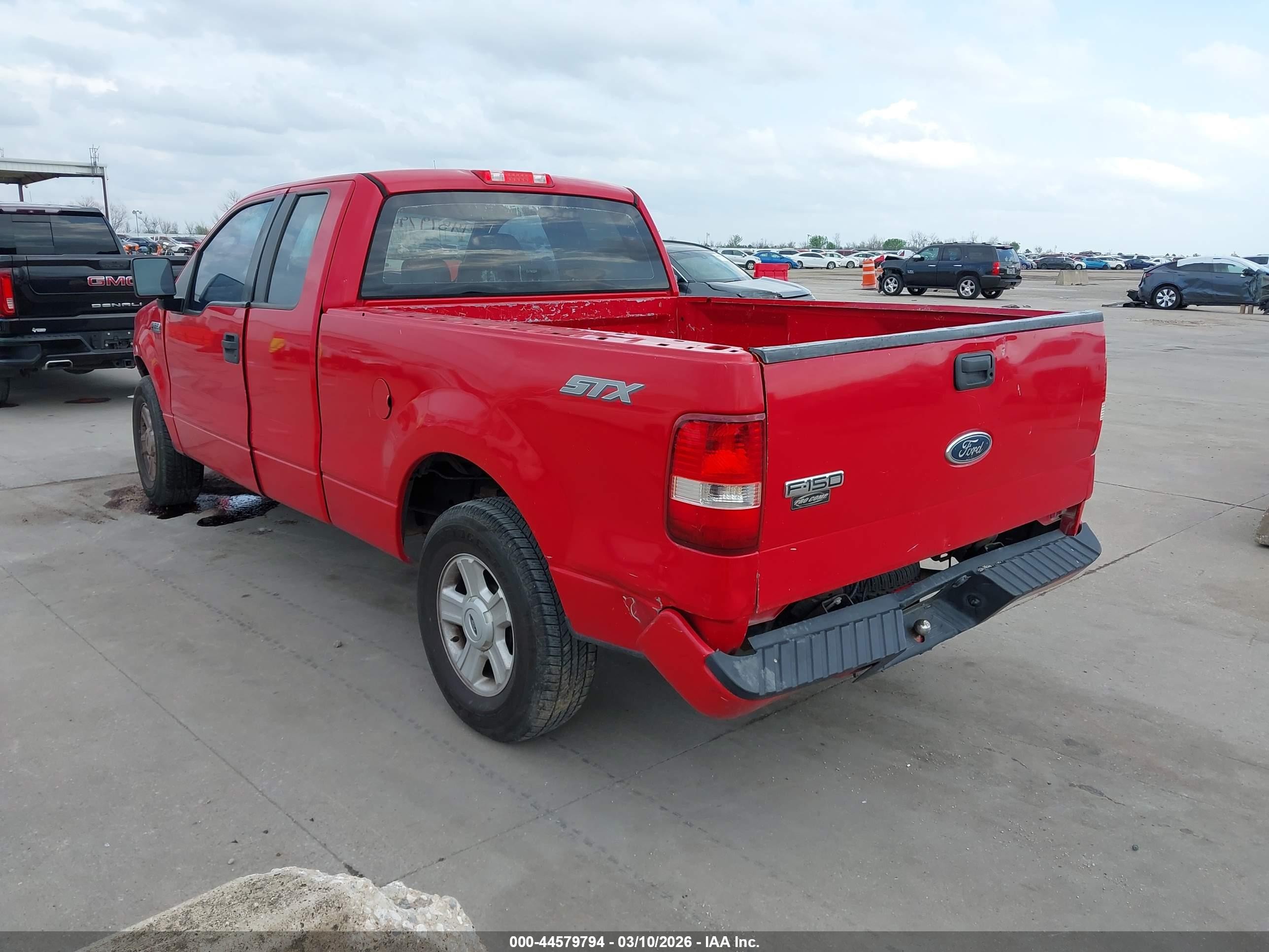 2005 Ford F-150 Stx/xl/xlt Red vin: 1FTRX12W35FA95331