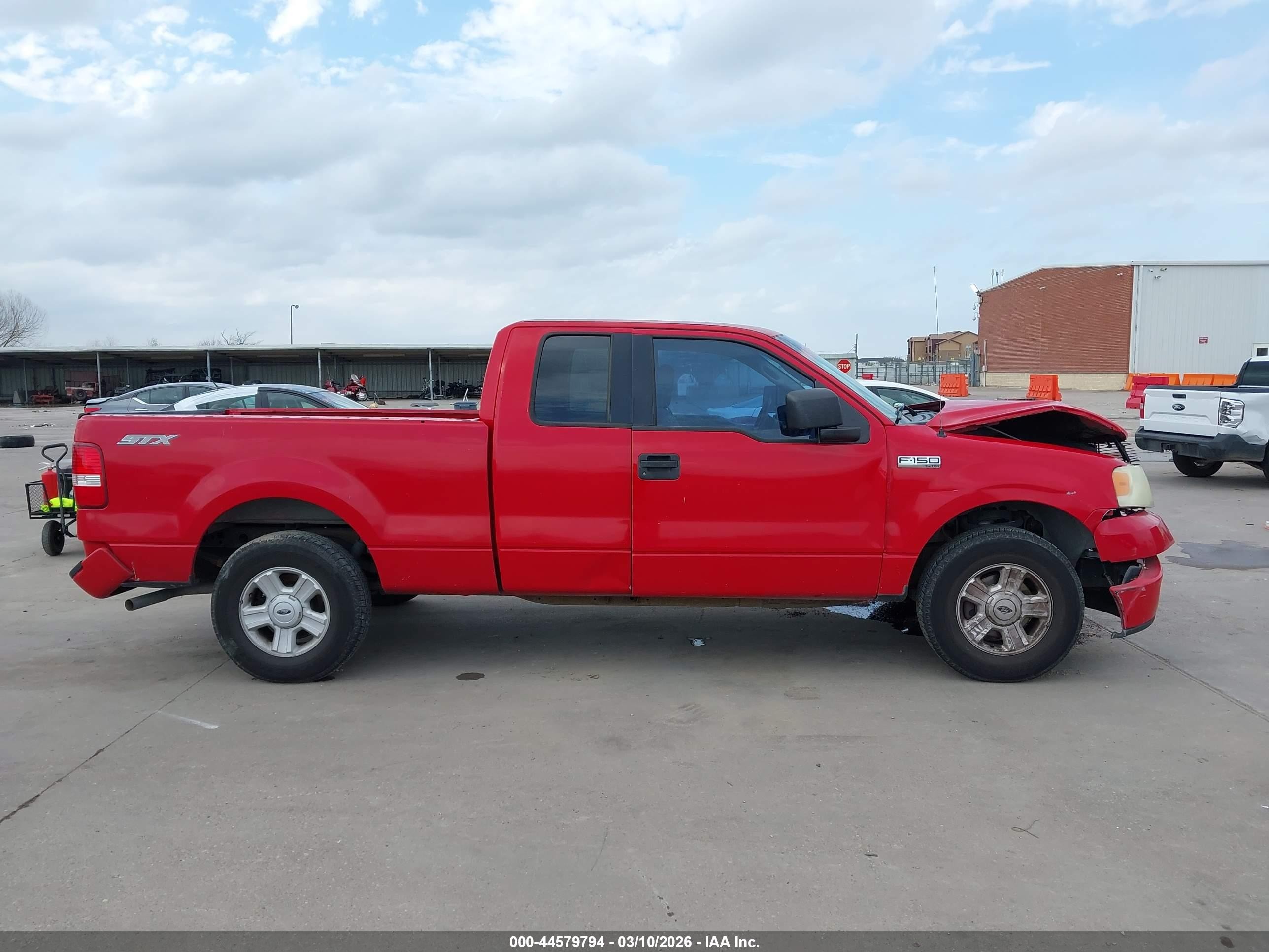 2005 Ford F-150 Stx/xl/xlt Red vin: 1FTRX12W35FA95331