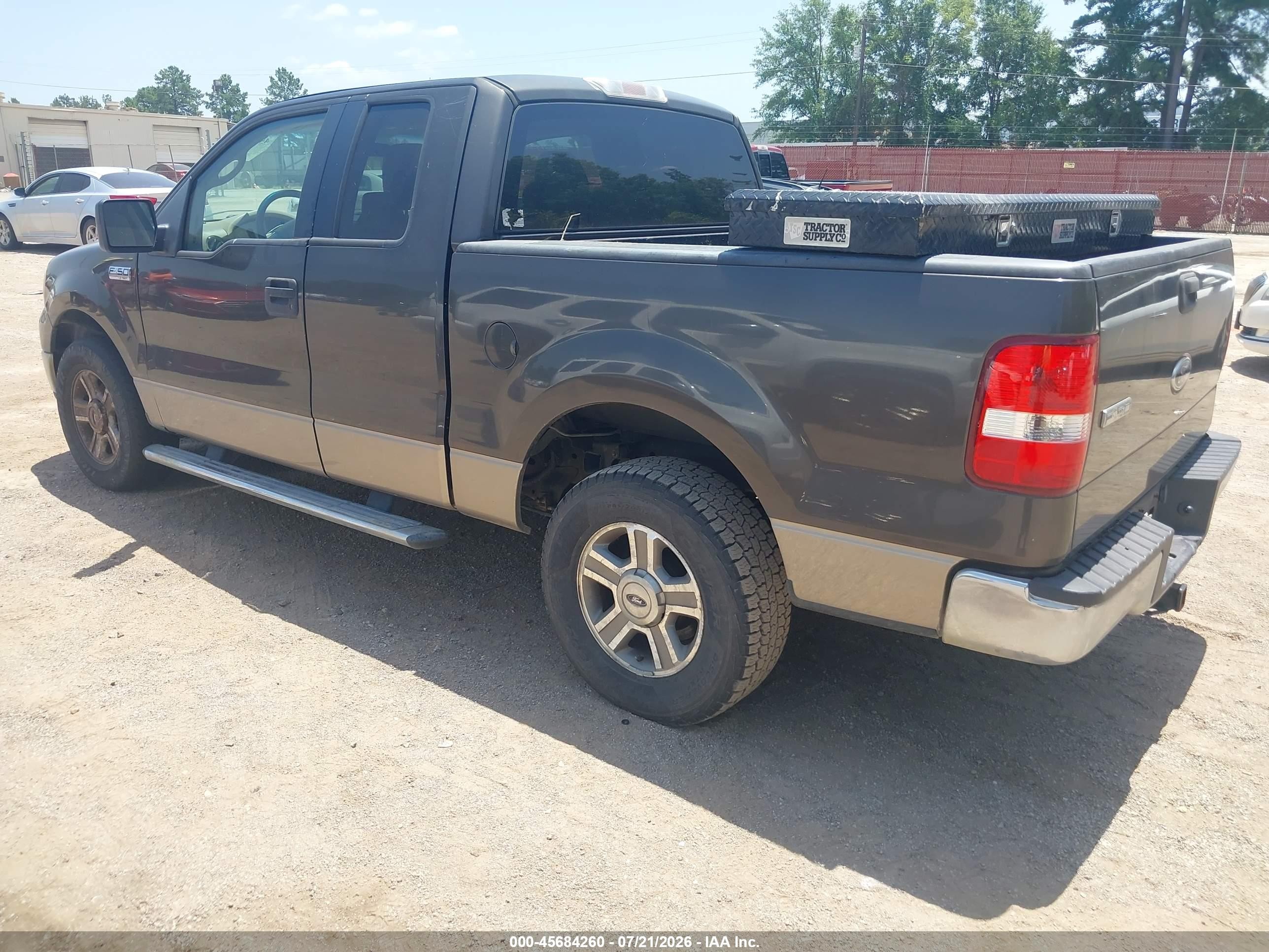 2005 Ford F-150 Stx/xl/xlt Gray vin: 1FTRX12W35FB73056