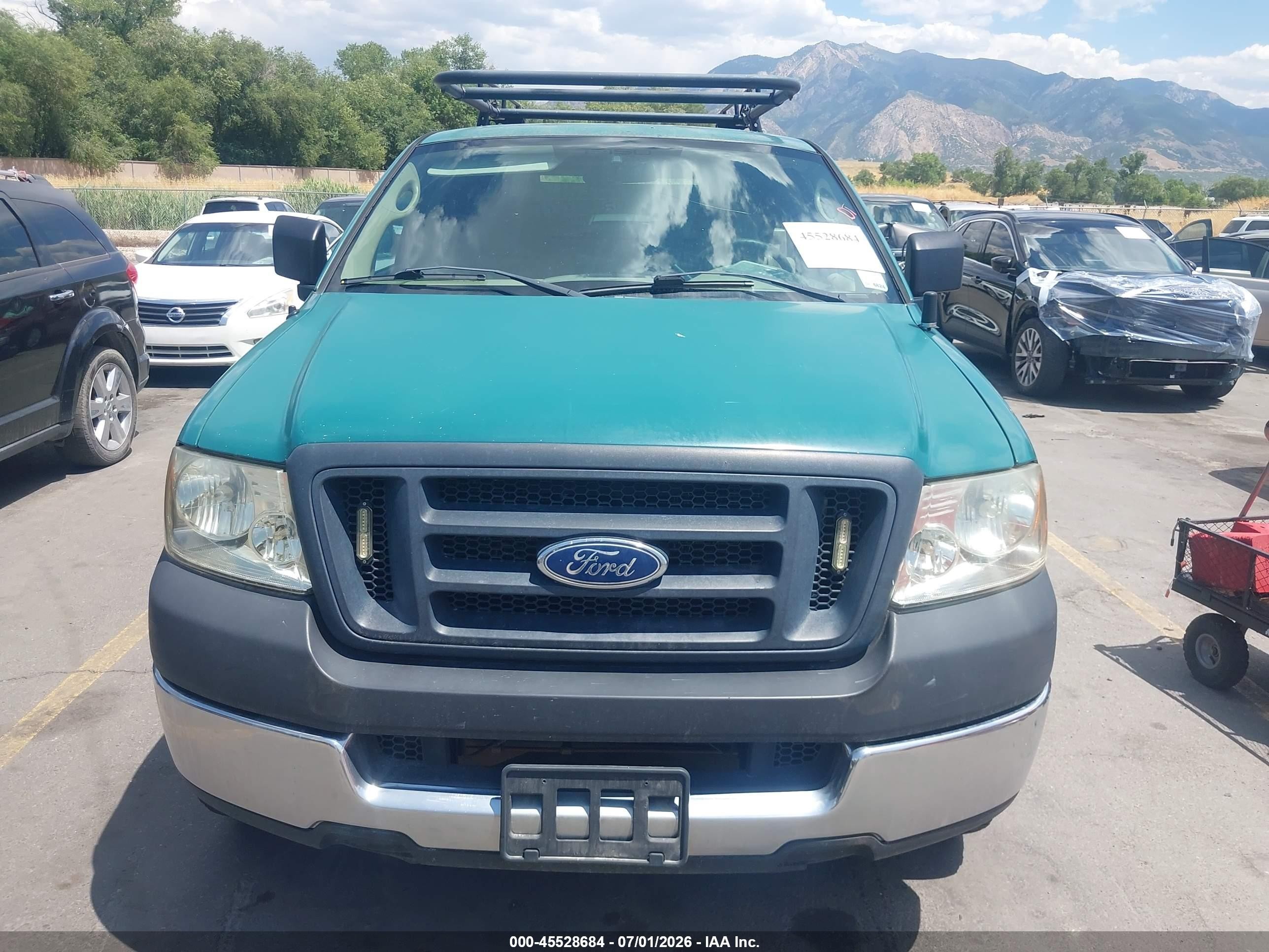 2005 Ford F-150 Stx/xl/xlt Green vin: 1FTRX12W35KD25974