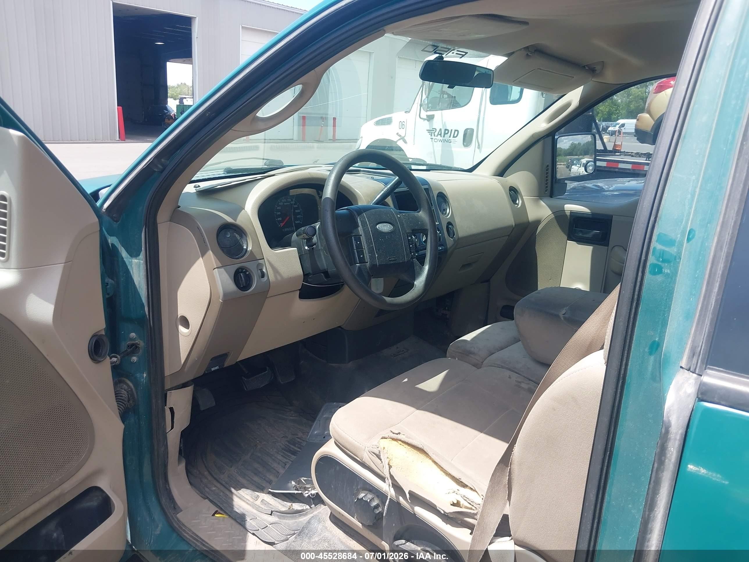 2005 Ford F-150 Stx/xl/xlt Green vin: 1FTRX12W35KD25974