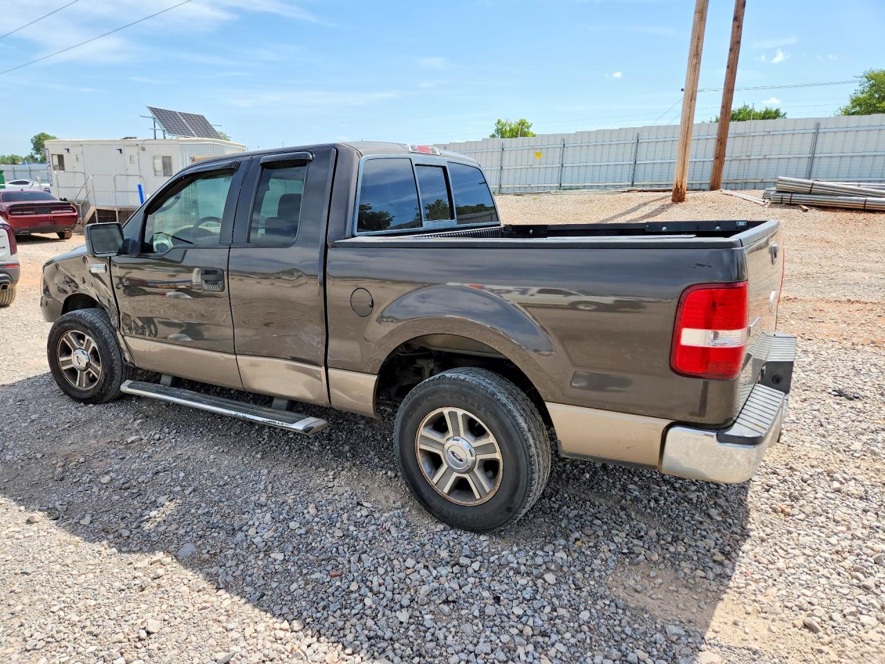 2005 Ford F150 Gray vin: 1FTRX12W35KD72051