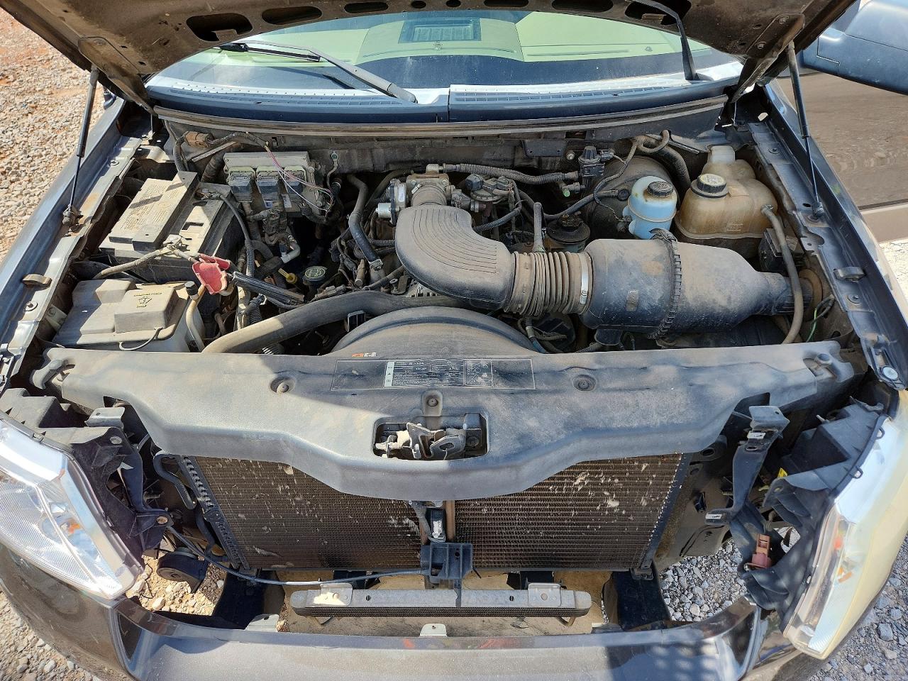 2005 Ford F150 Gray vin: 1FTRX12W35KD72051