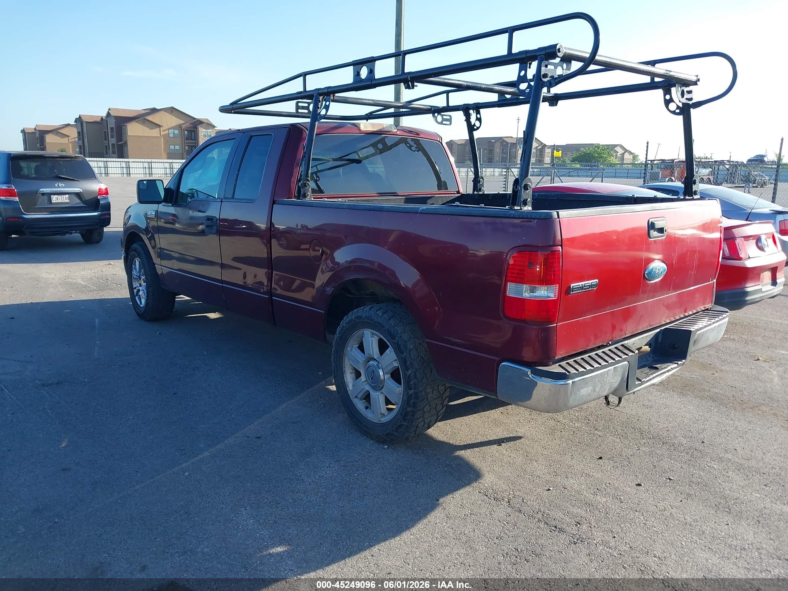 2005 Ford F-150 Stx/xl/xlt Бордовый vin: 1FTRX12W35NB30987