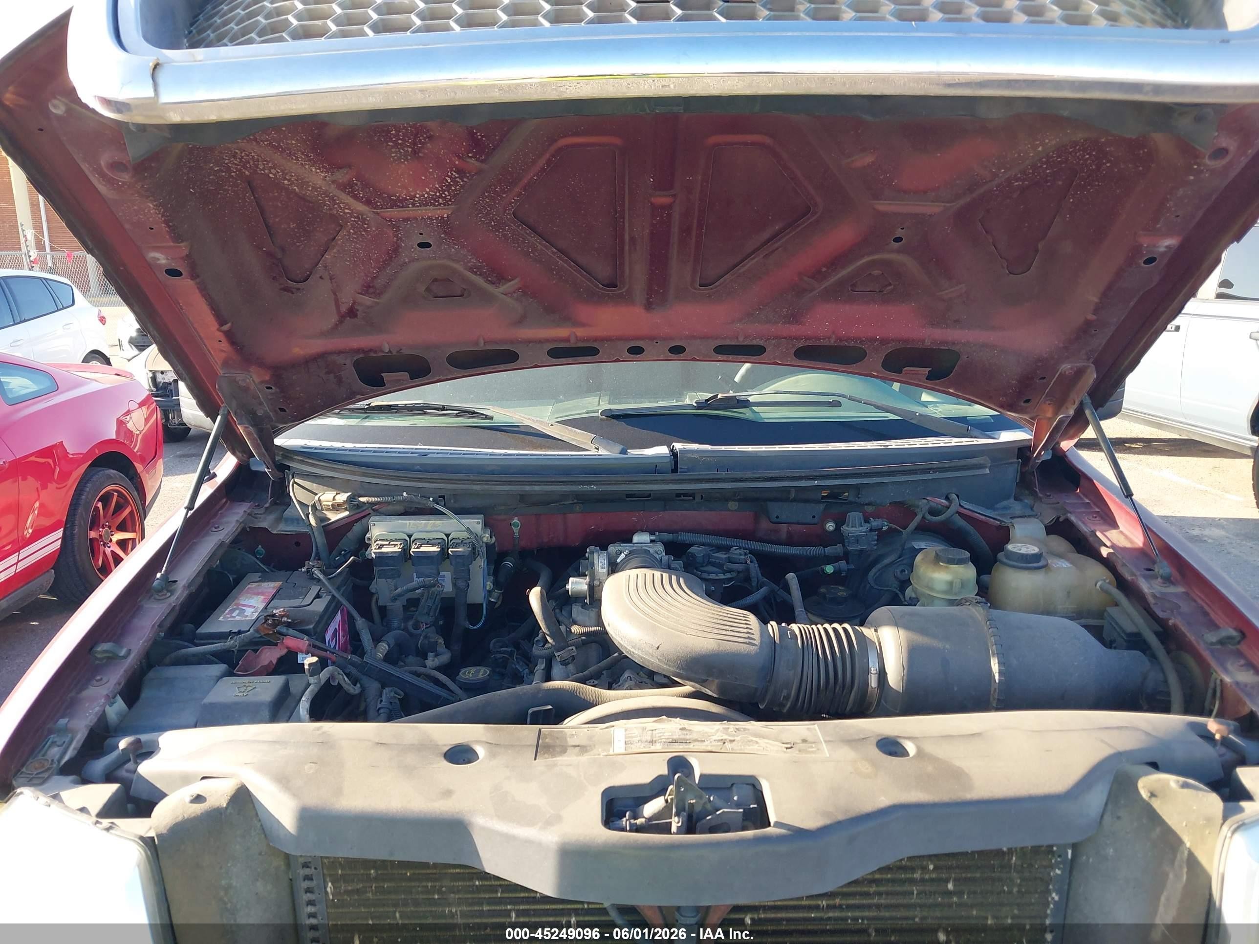 2005 Ford F-150 Stx/xl/xlt Бордовый vin: 1FTRX12W35NB30987