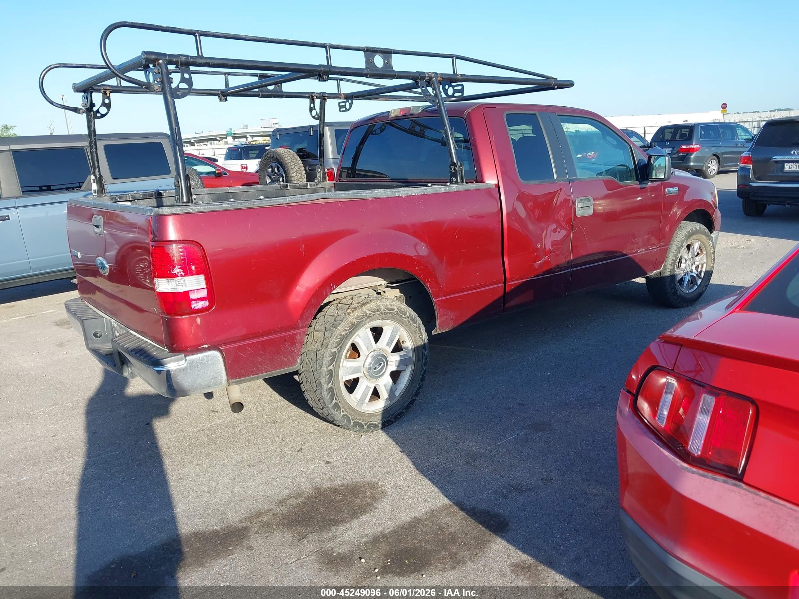 2005 Ford F-150 Stx/xl/xlt Бордовый vin: 1FTRX12W35NB30987
