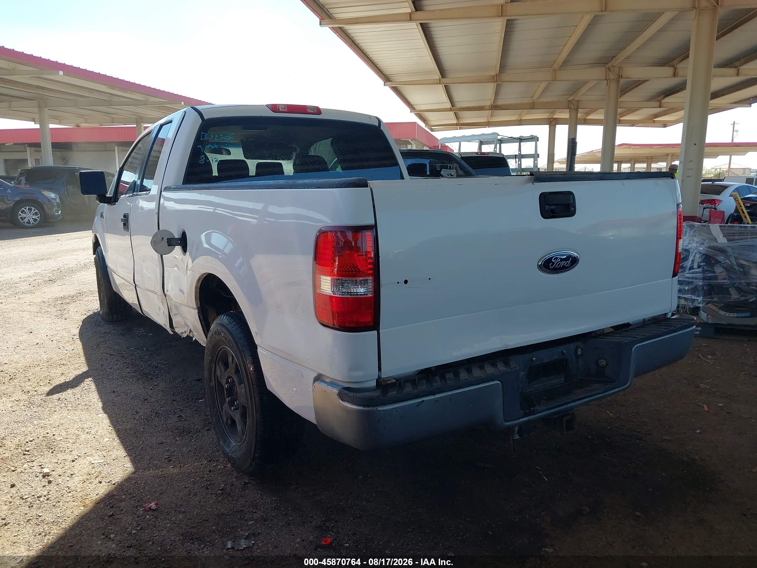 2005 Ford F-150 Stx/xl/xlt White vin: 1FTRX12W35NB78246