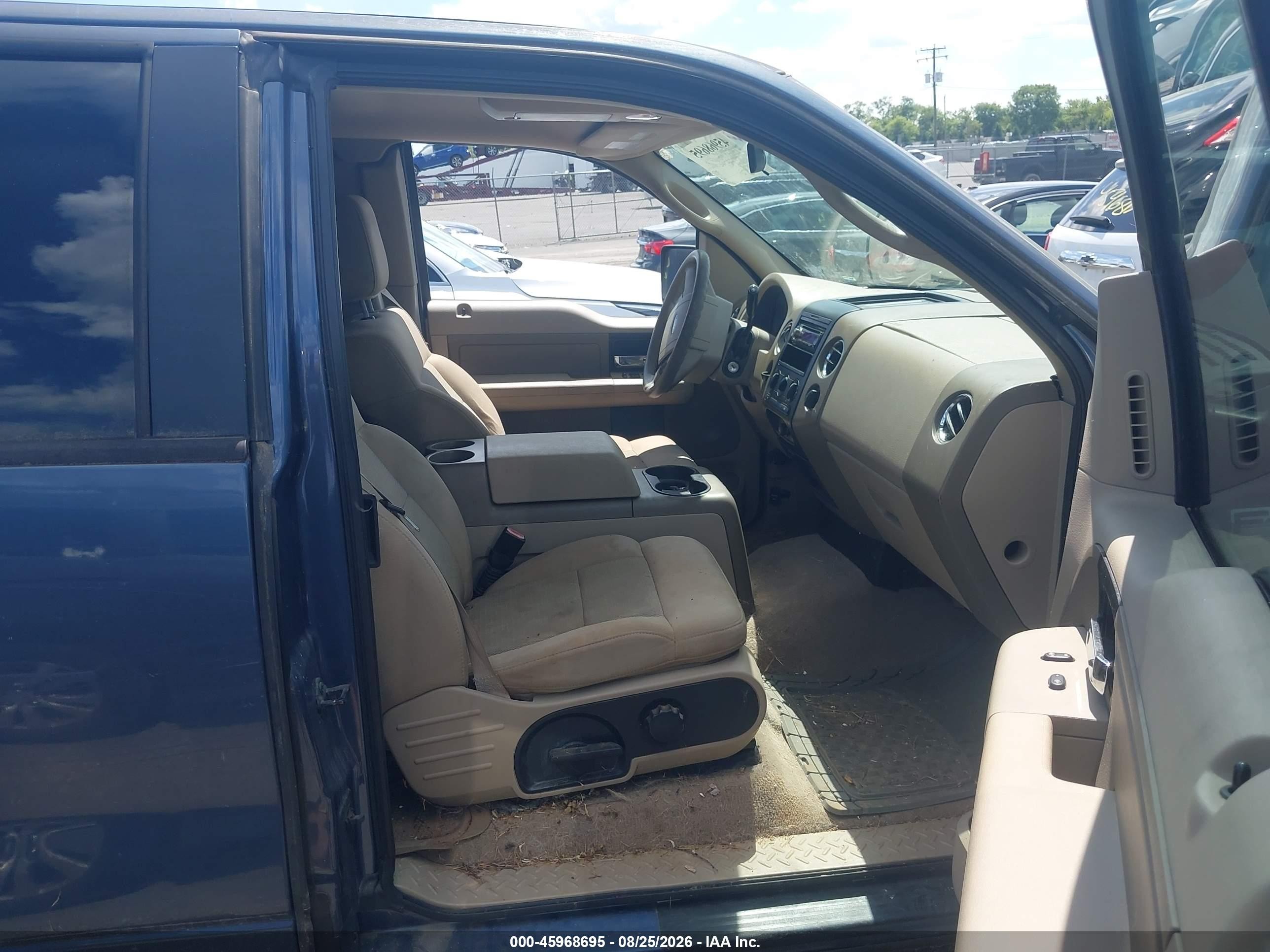 2005 Ford F-150 Stx/xl/xlt Синий vin: 1FTRX12W35NC07535