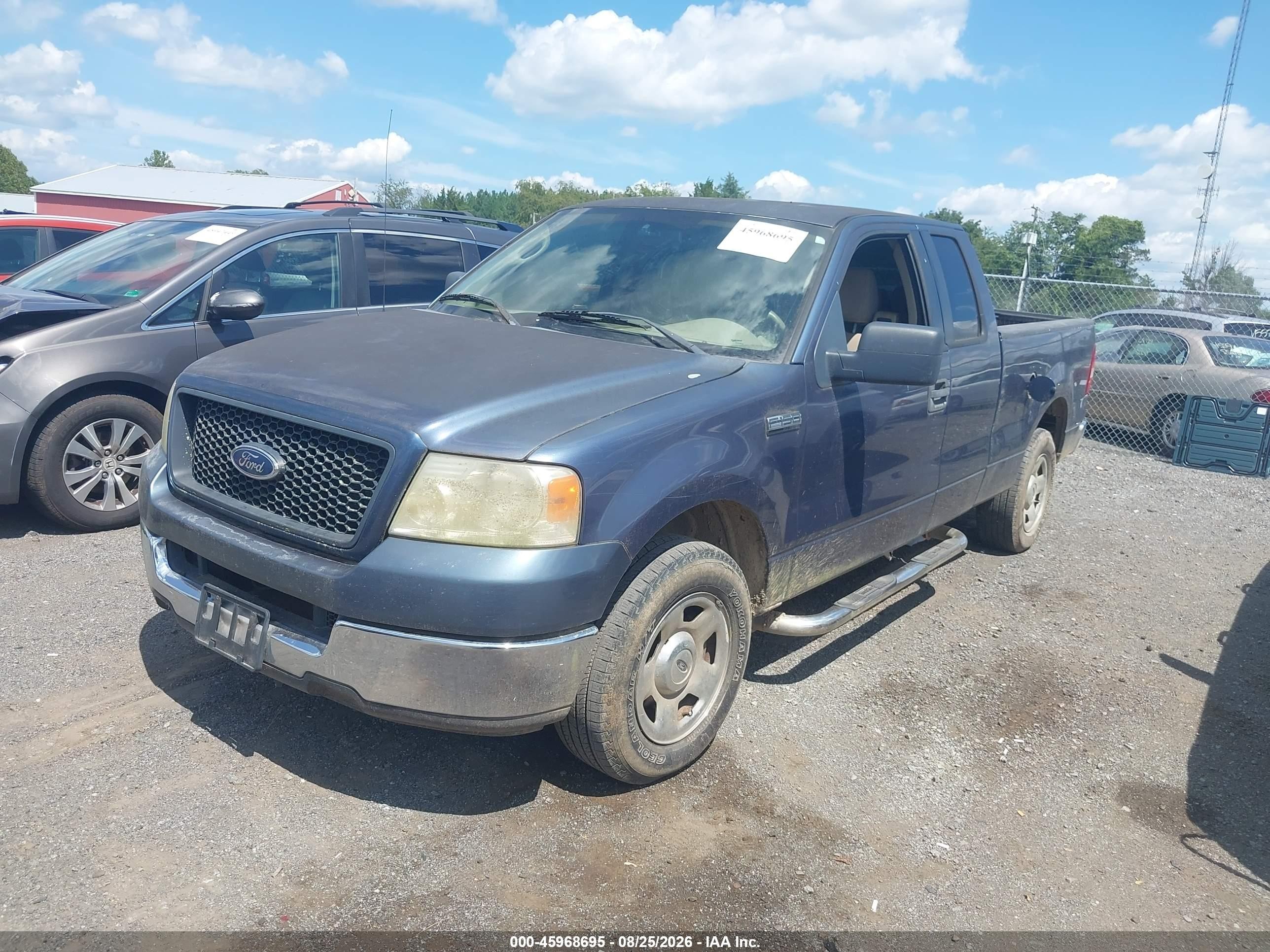 2005 Ford F-150 Stx/xl/xlt Синий vin: 1FTRX12W35NC07535