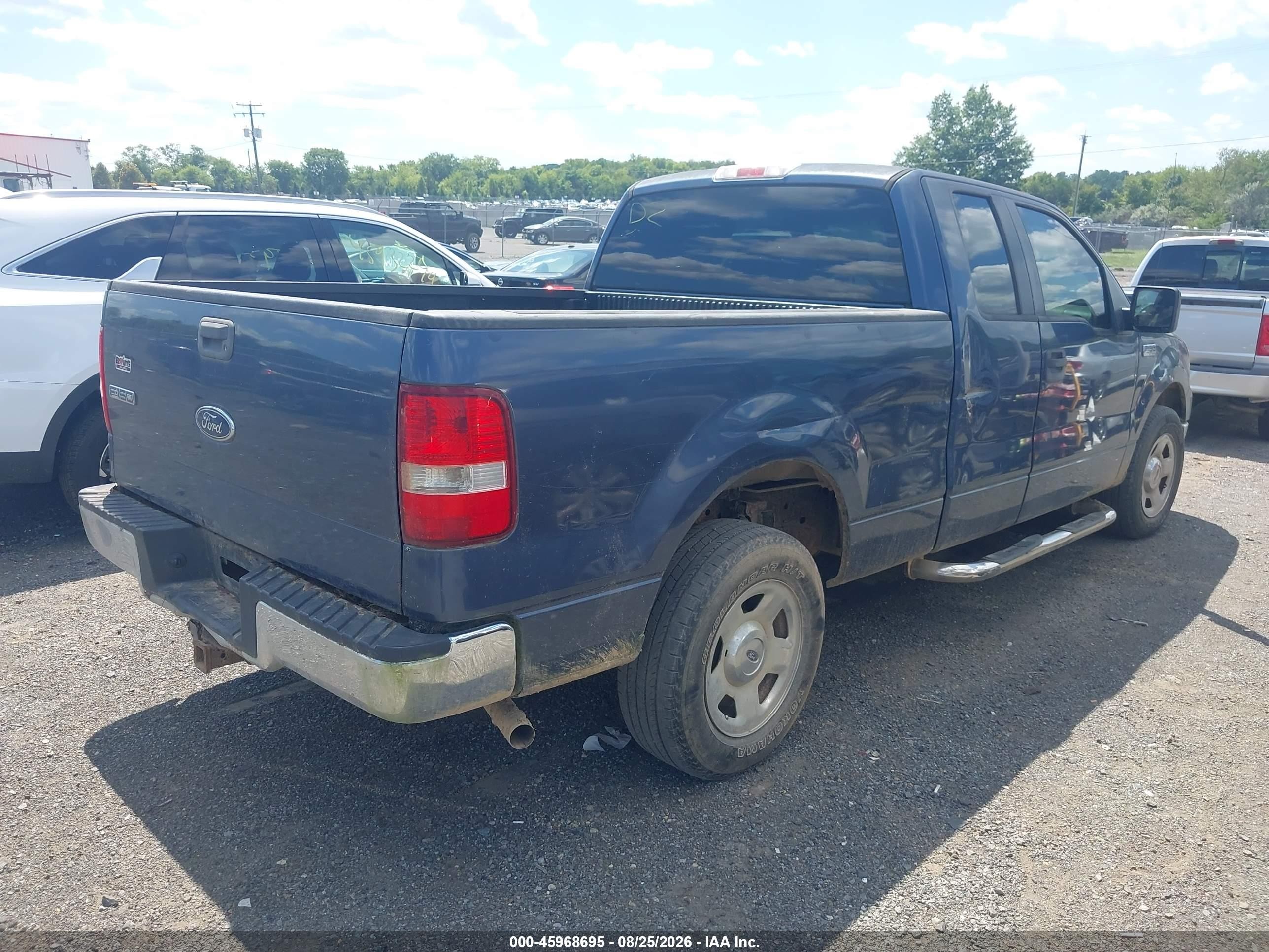 2005 Ford F-150 Stx/xl/xlt Синий vin: 1FTRX12W35NC07535