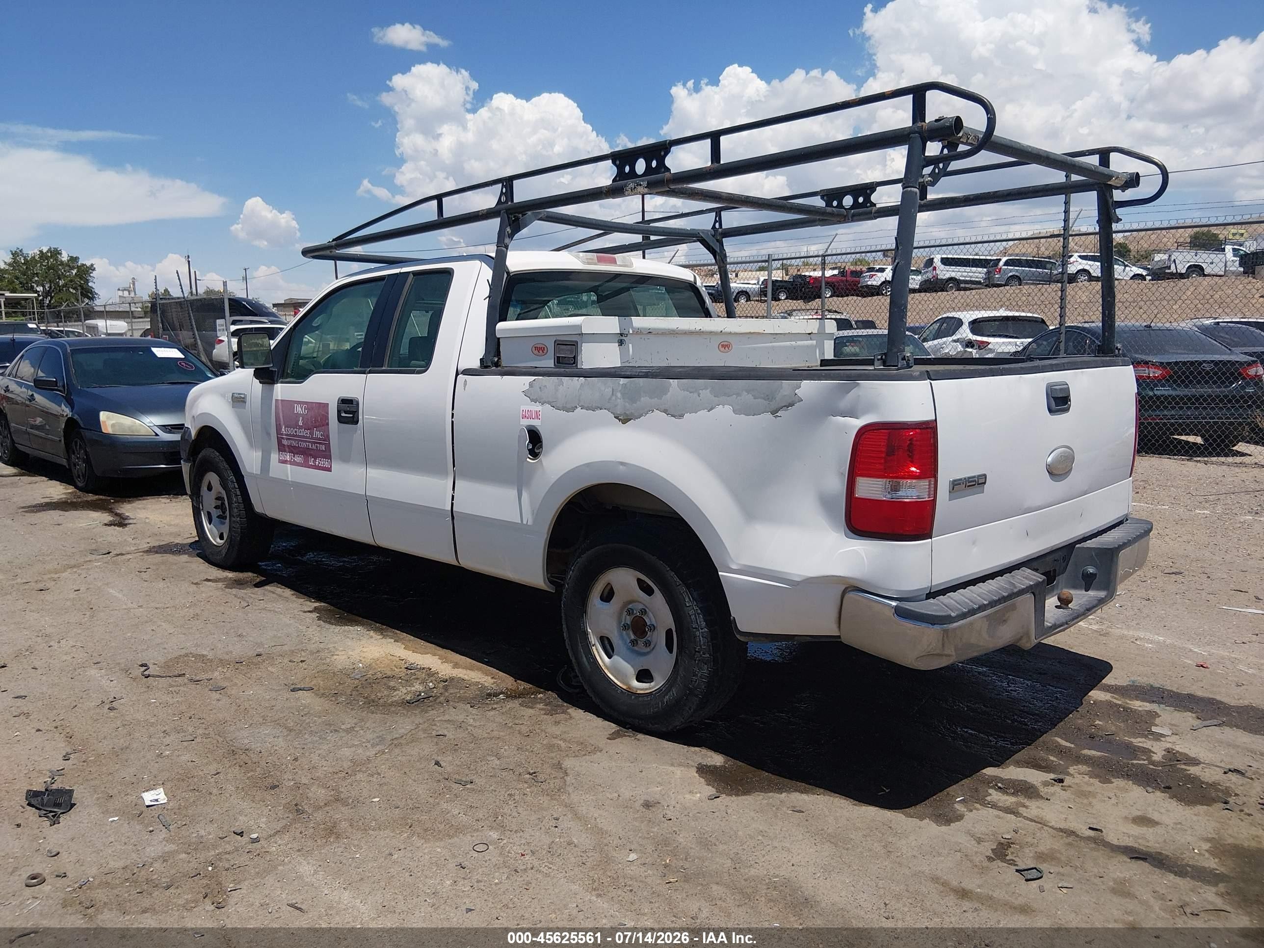 2006 Ford F-150 Stx/xl/xlt White vin: 1FTRX12W36NA25299