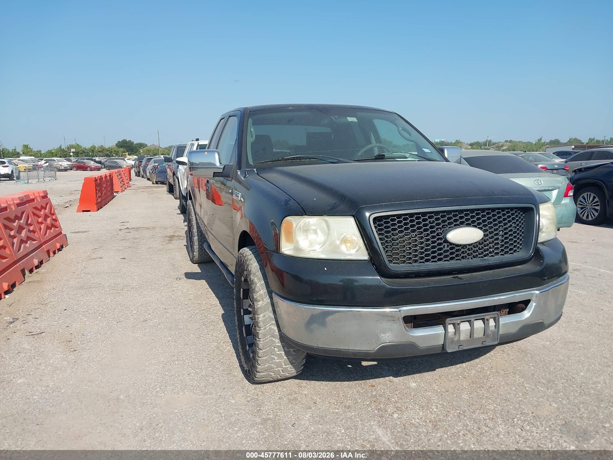 2006 Ford F-150 Stx/xl/xlt Черный vin: 1FTRX12W36NB10255