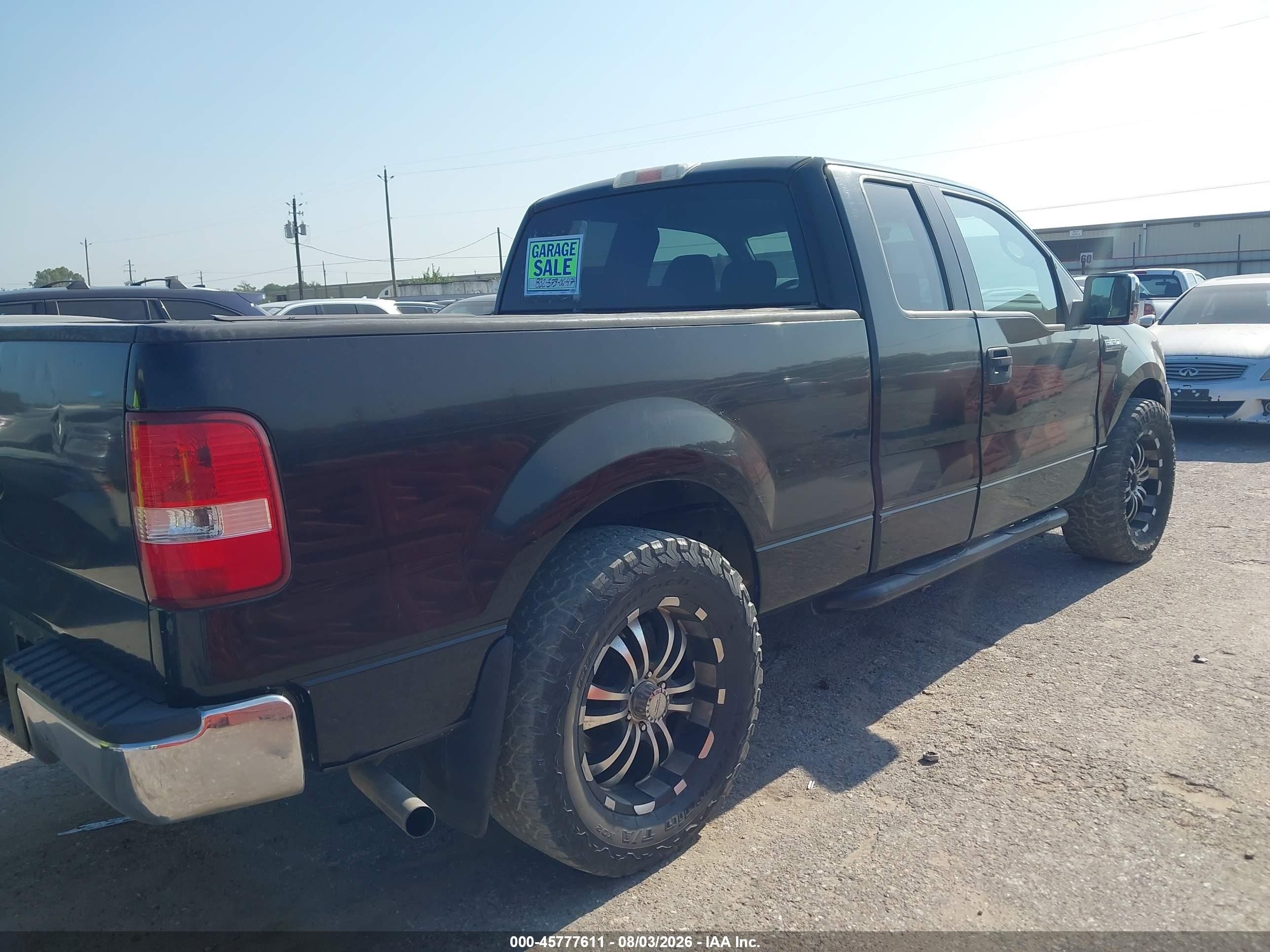 2006 Ford F-150 Stx/xl/xlt Черный vin: 1FTRX12W36NB10255
