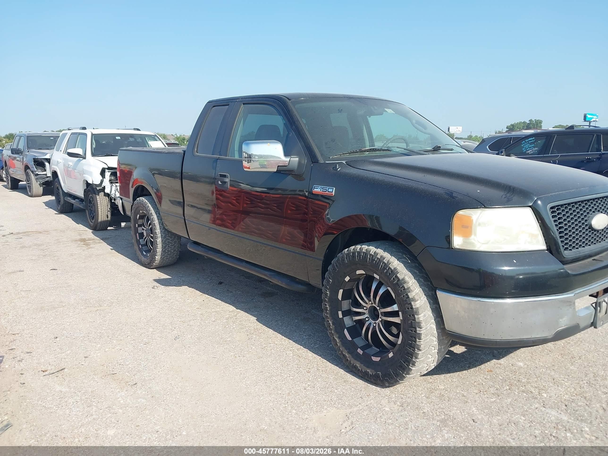 2006 Ford F-150 Stx/xl/xlt Черный vin: 1FTRX12W36NB10255