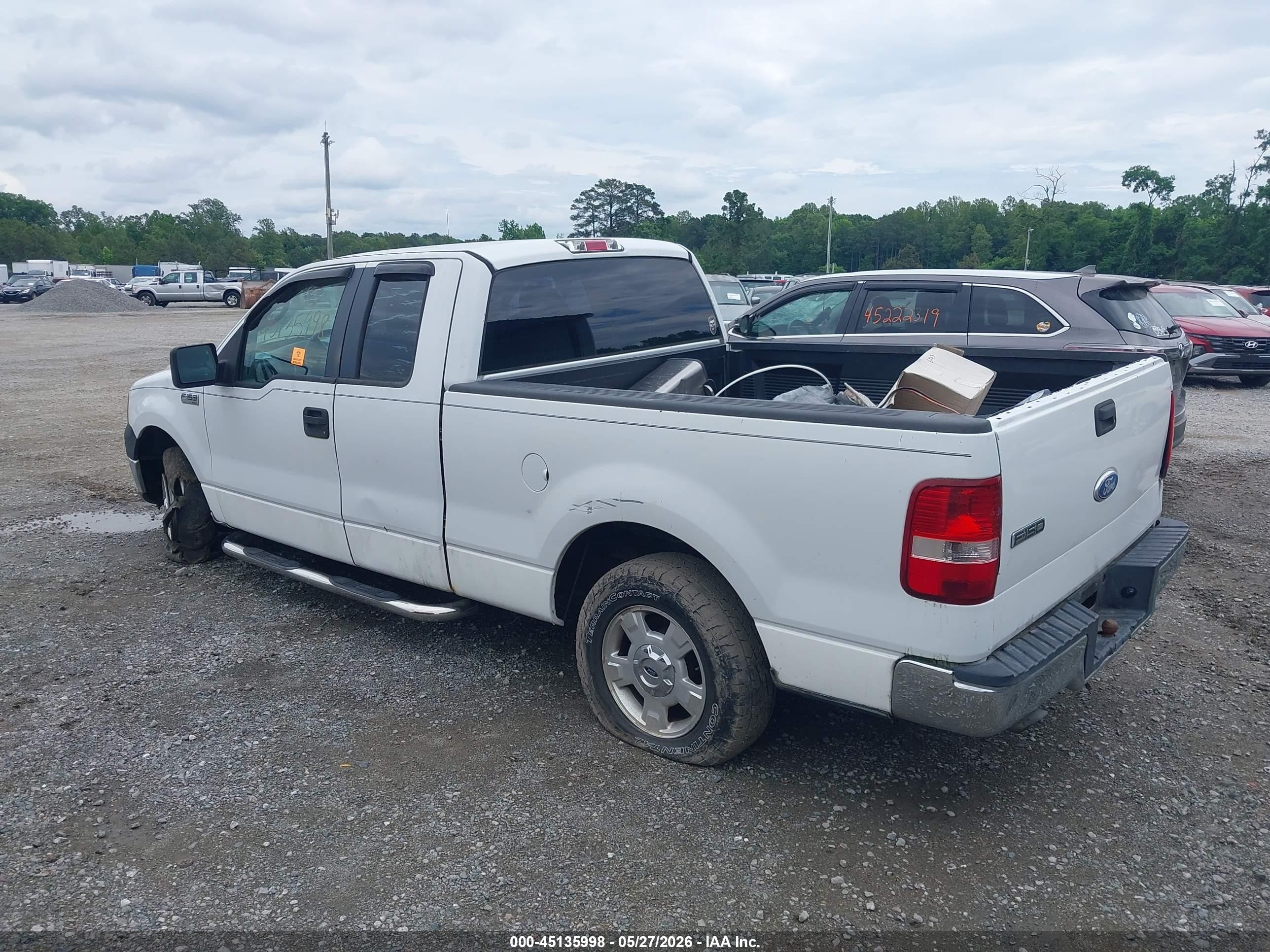 2007 Ford F-150 Stx/xl/xlt Белый vin: 1FTRX12W37FA43135