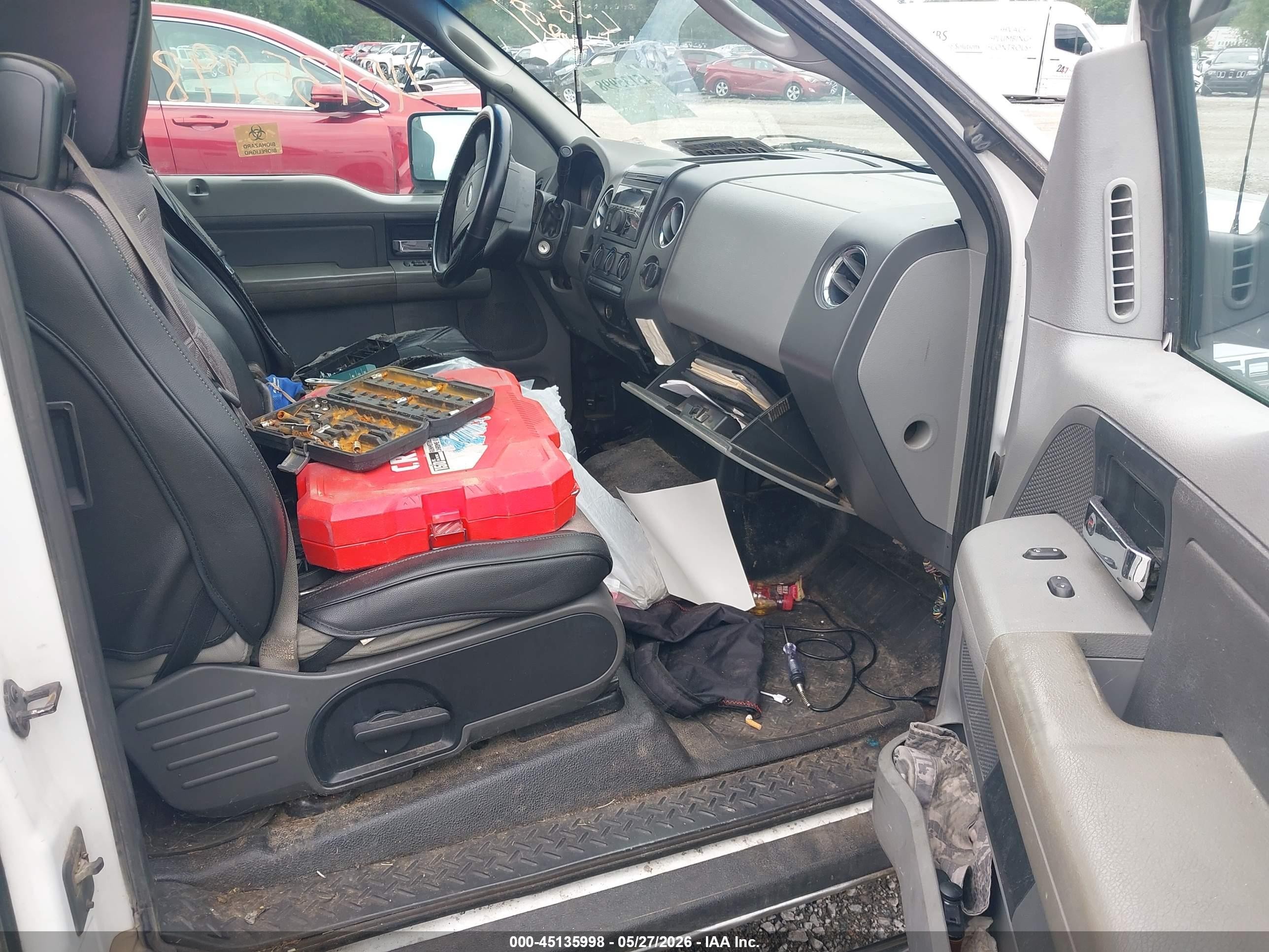 2007 Ford F-150 Stx/xl/xlt Белый vin: 1FTRX12W37FA43135