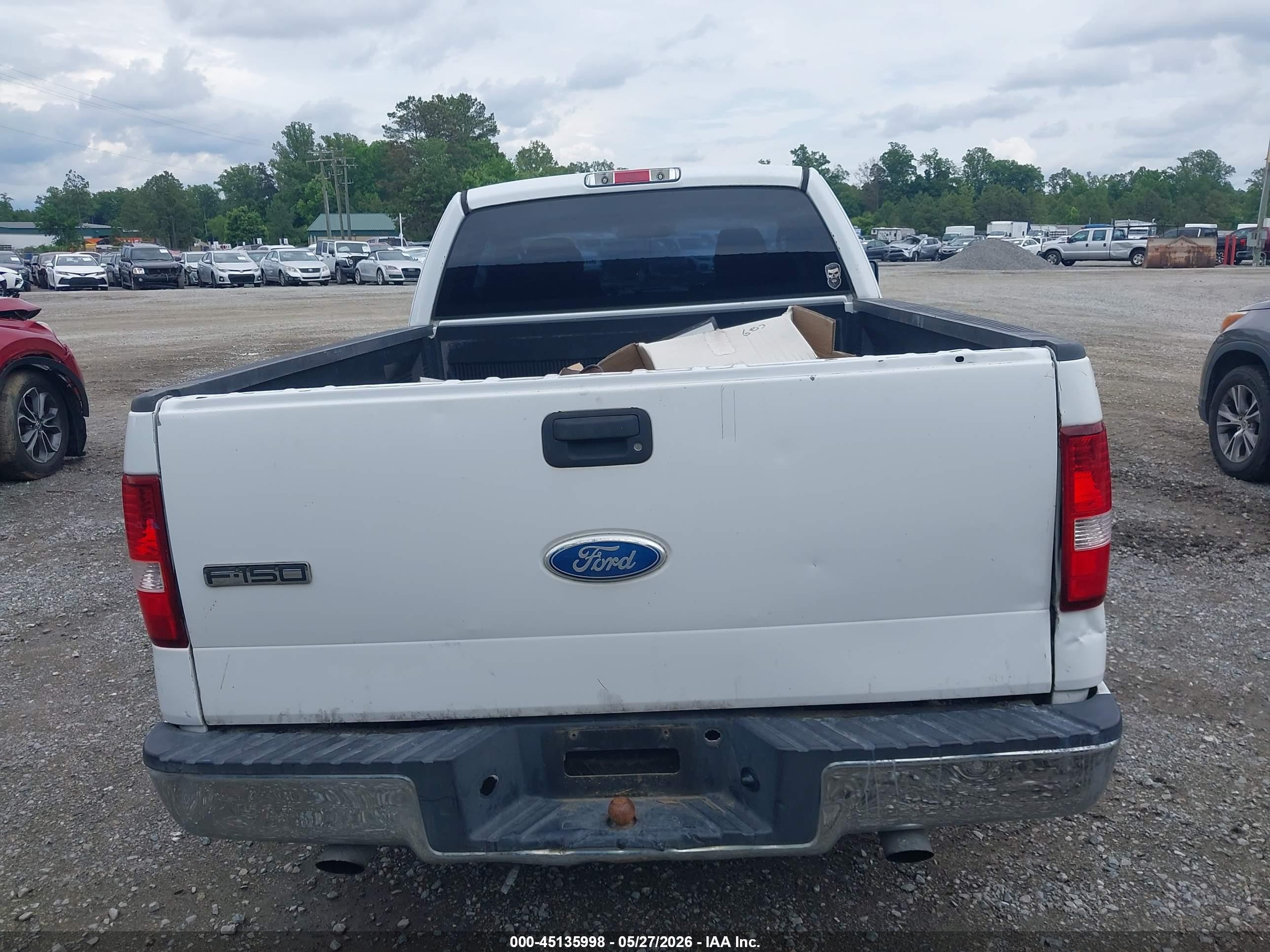 2007 Ford F-150 Stx/xl/xlt Белый vin: 1FTRX12W37FA43135