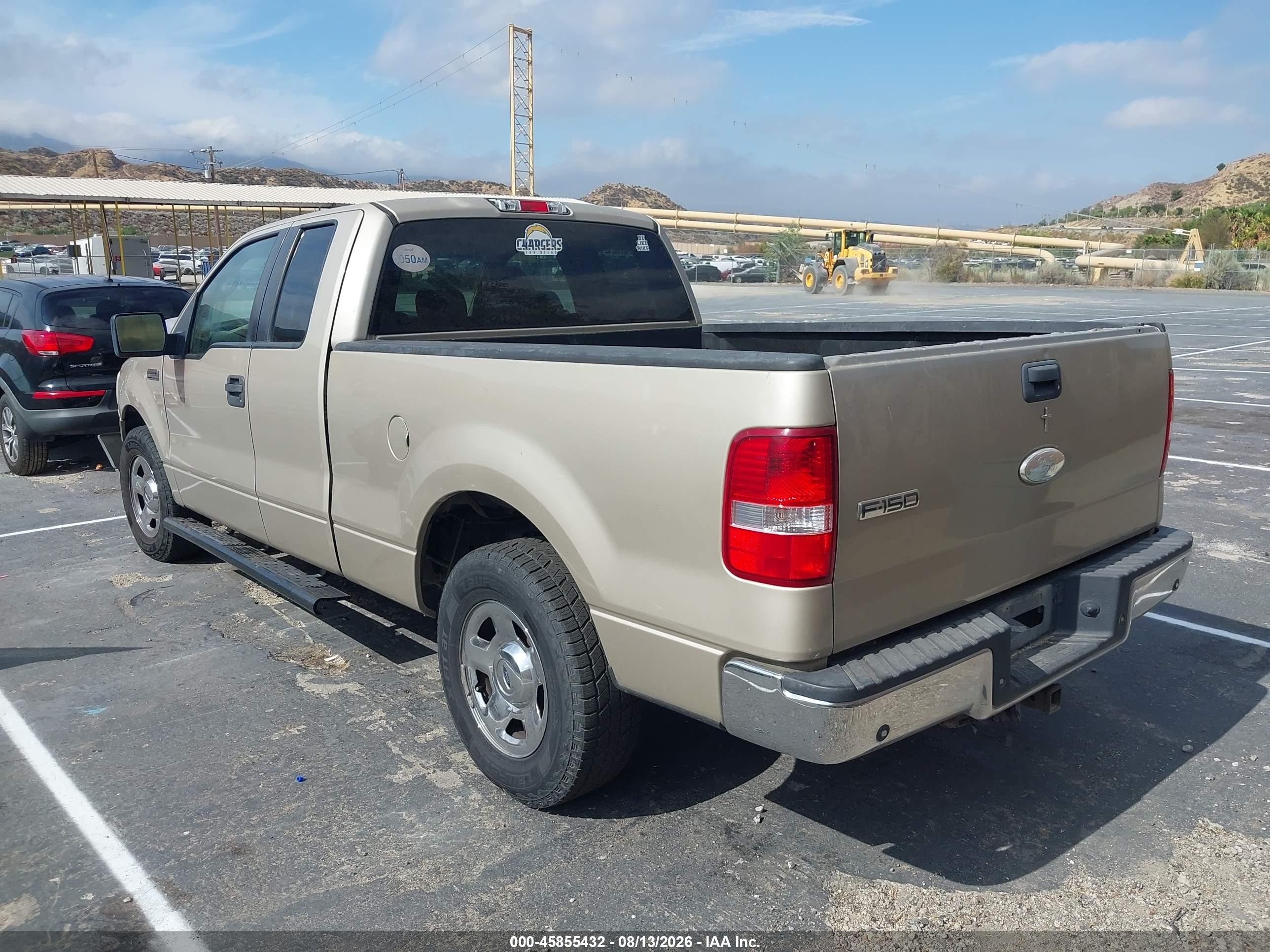 2007 Ford F-150 Stx/xl/xlt Tan vin: 1FTRX12W37KD33141