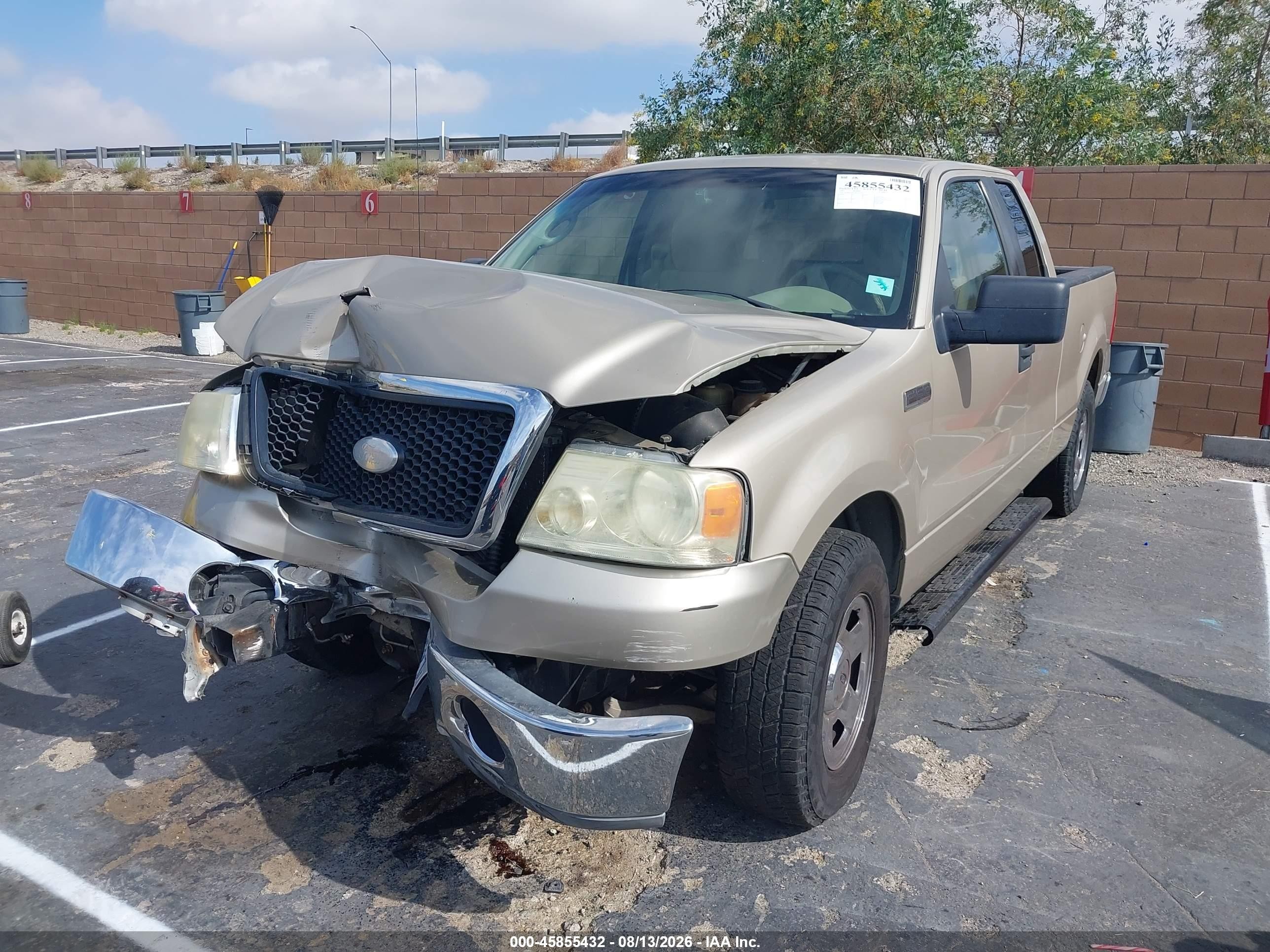 2007 Ford F-150 Stx/xl/xlt Tan vin: 1FTRX12W37KD33141