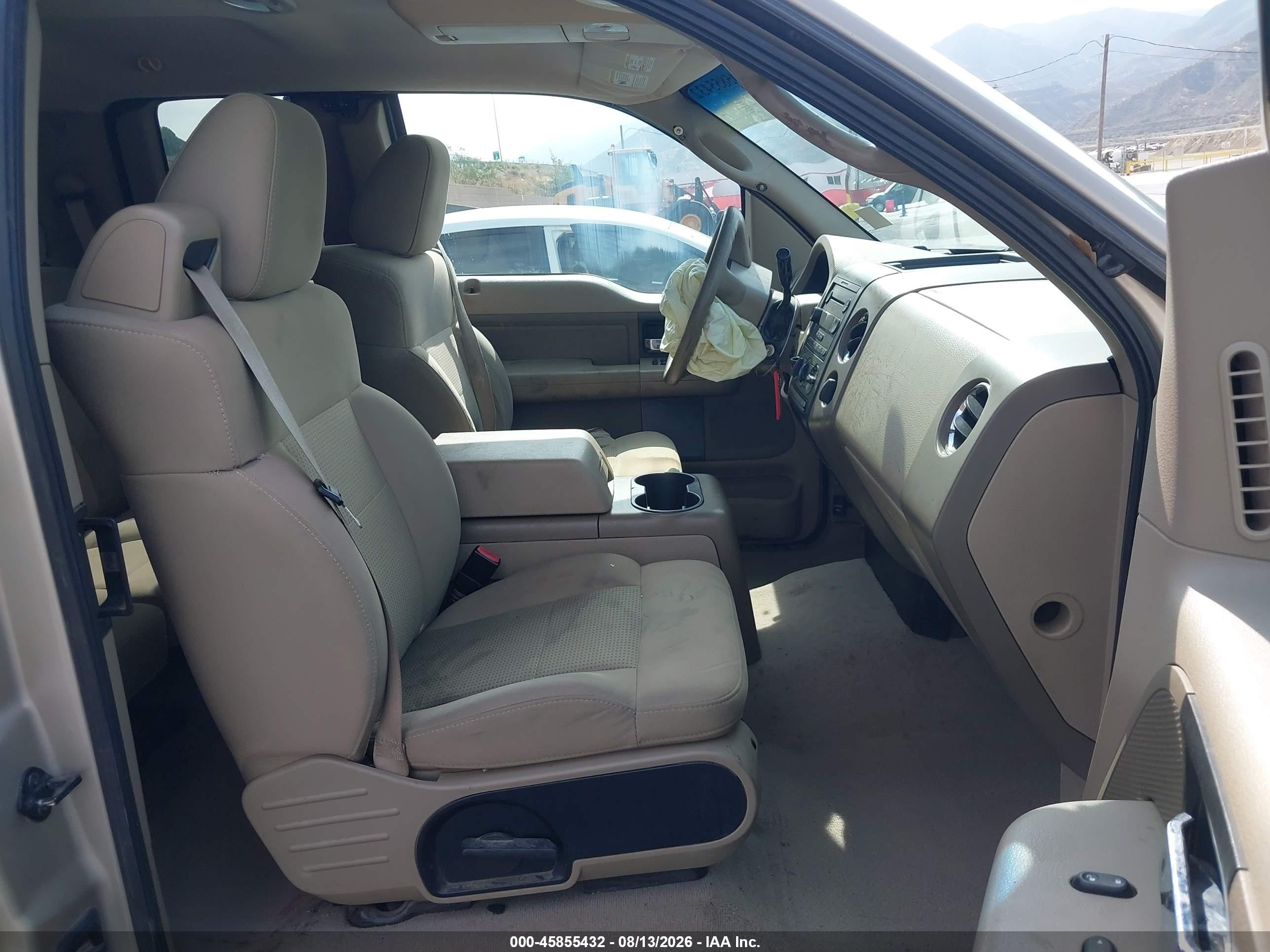 2007 Ford F-150 Stx/xl/xlt Tan vin: 1FTRX12W37KD33141
