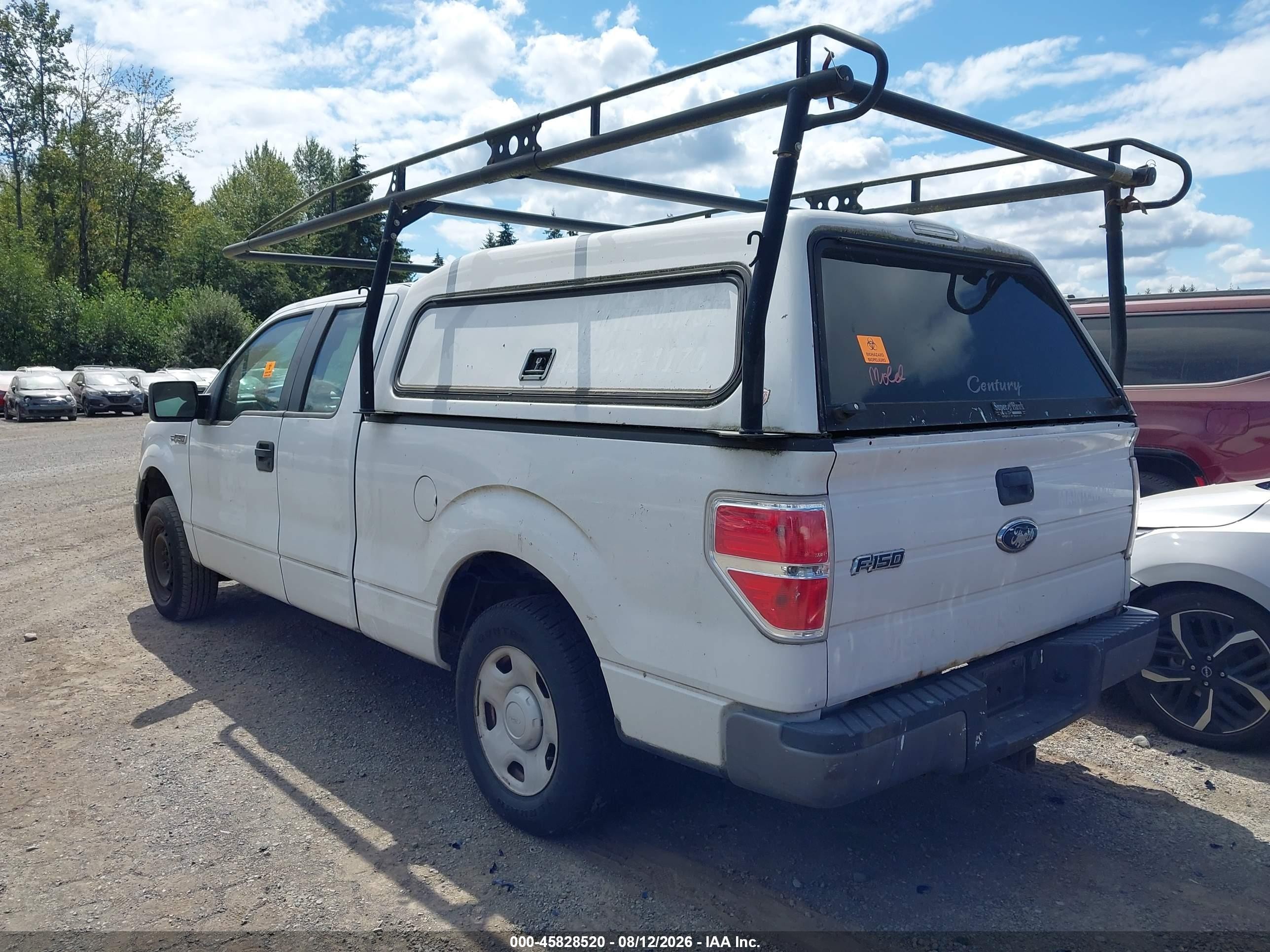 2009 Ford F-150 Stx/xl White vin: 1FTRX12W39FA49133