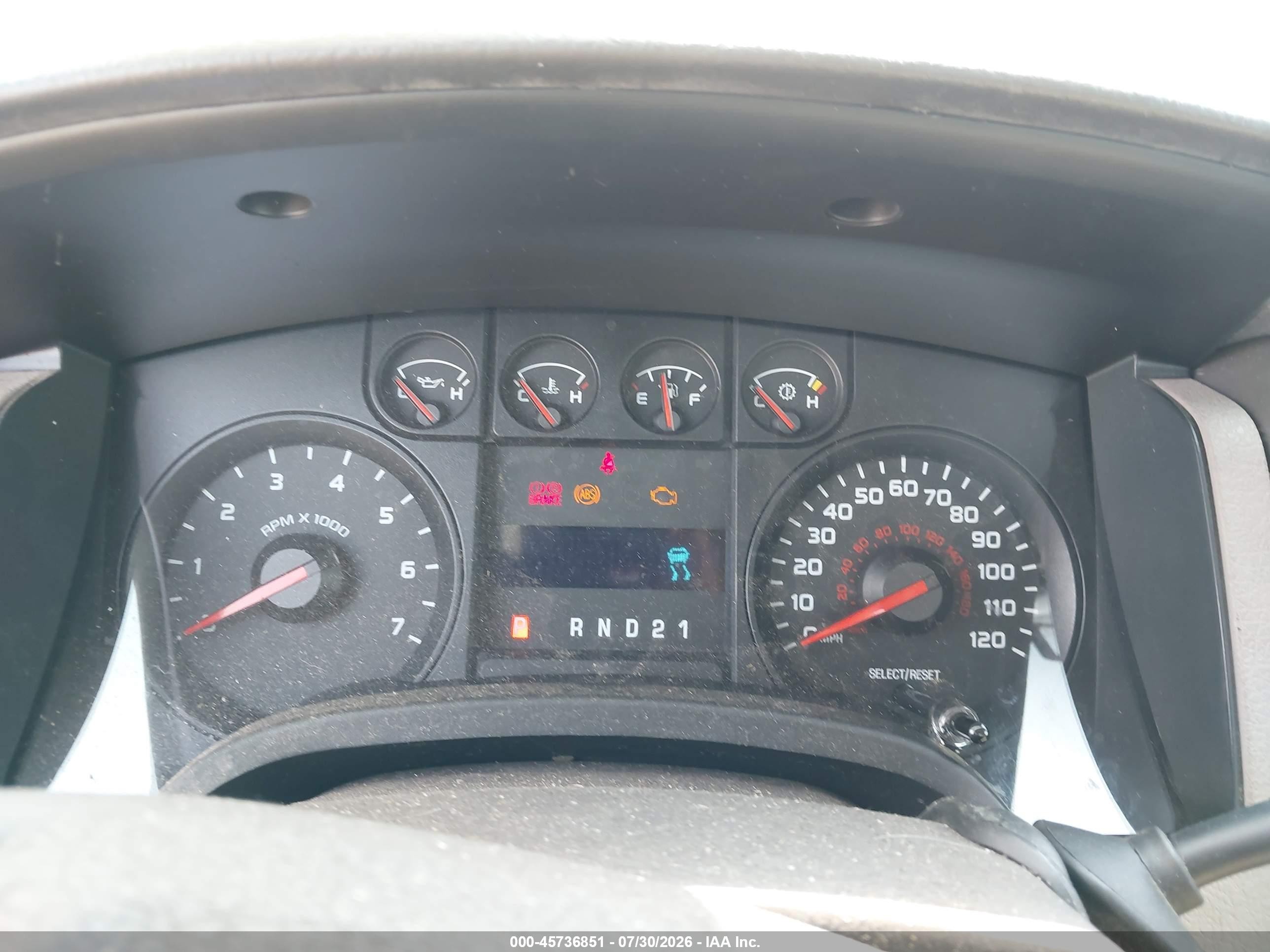 2009 Ford F-150 Stx/xl White vin: 1FTRX12W39KB24842