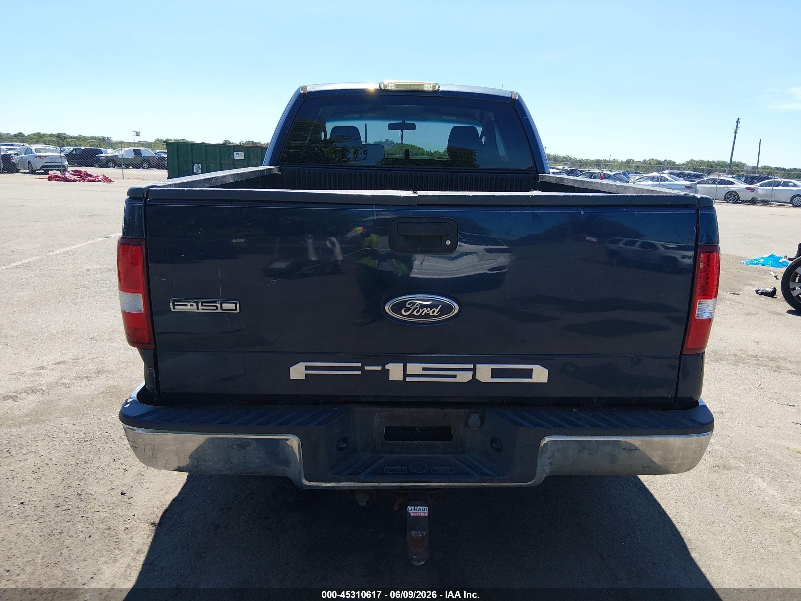 2004 Ford F-150 Stx/xl/xlt Blue vin: 1FTRX12W44NA45316
