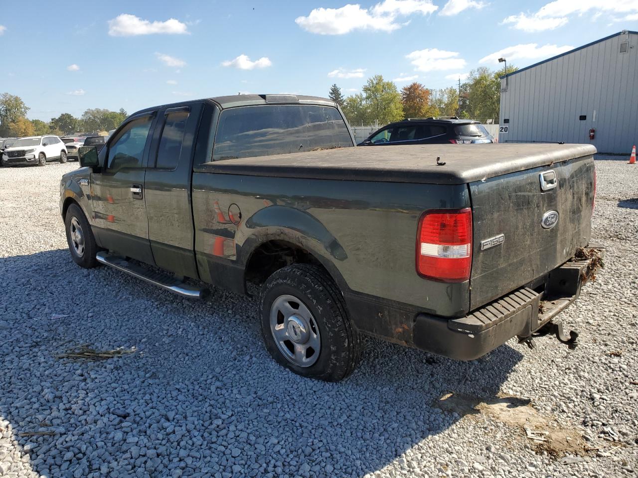 2004 Ford F-150 Green vin: 1FTRX12W44NB22668