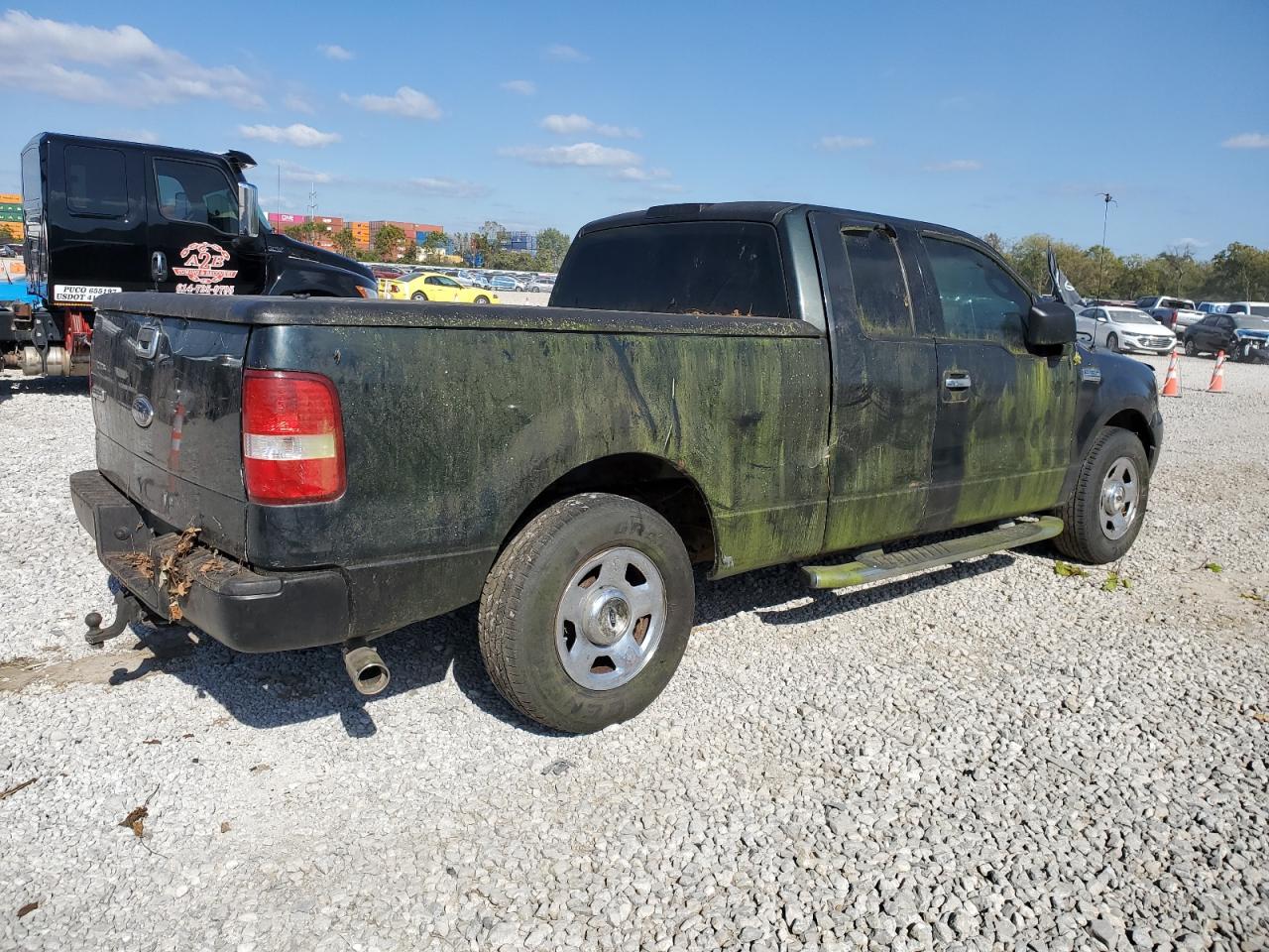 2004 Ford F-150 Green vin: 1FTRX12W44NB22668