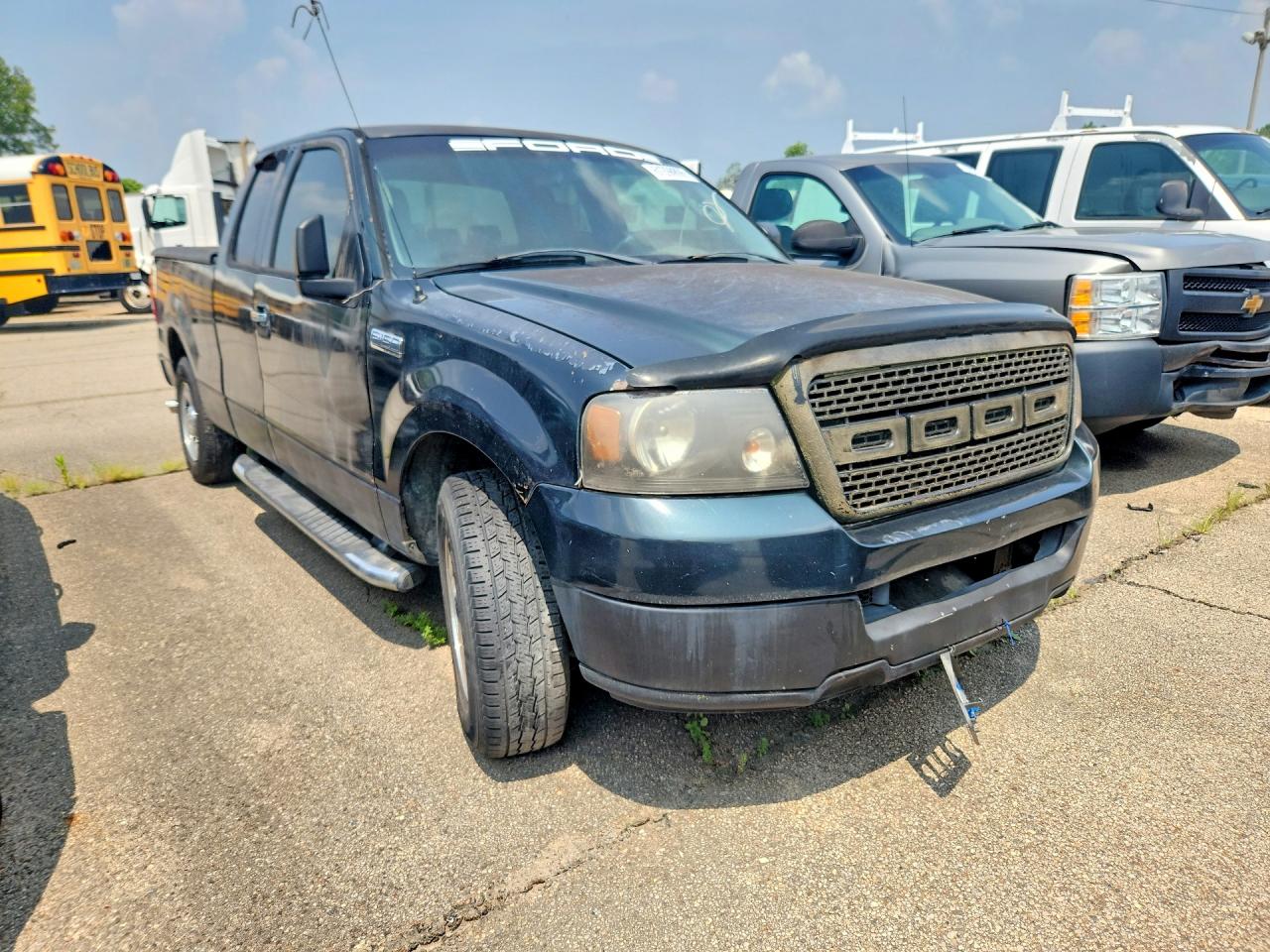2004 Ford F-150 Green vin: 1FTRX12W44NB22668