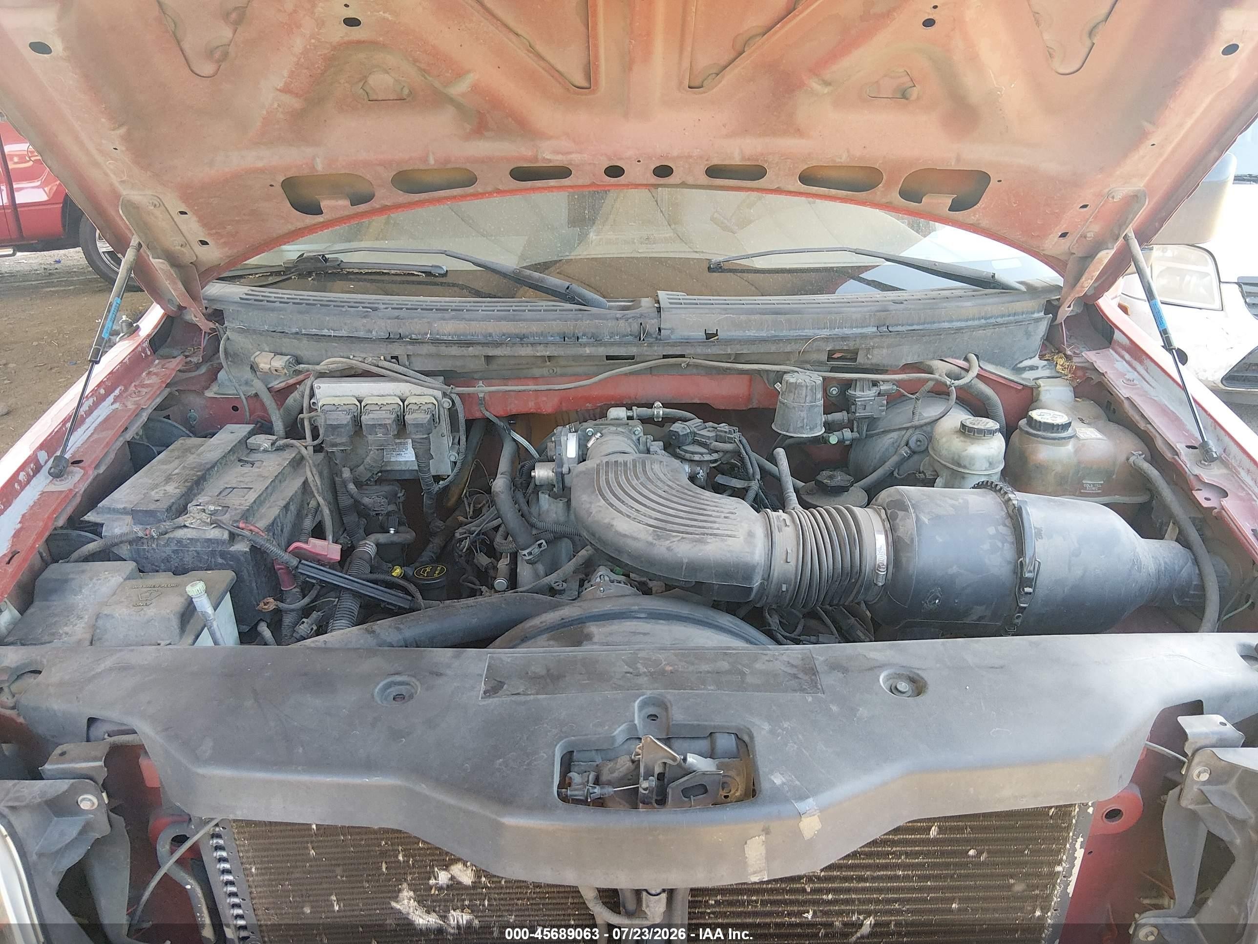 2005 Ford F-150 Stx/xl/xlt Красный vin: 1FTRX12W45KB71663