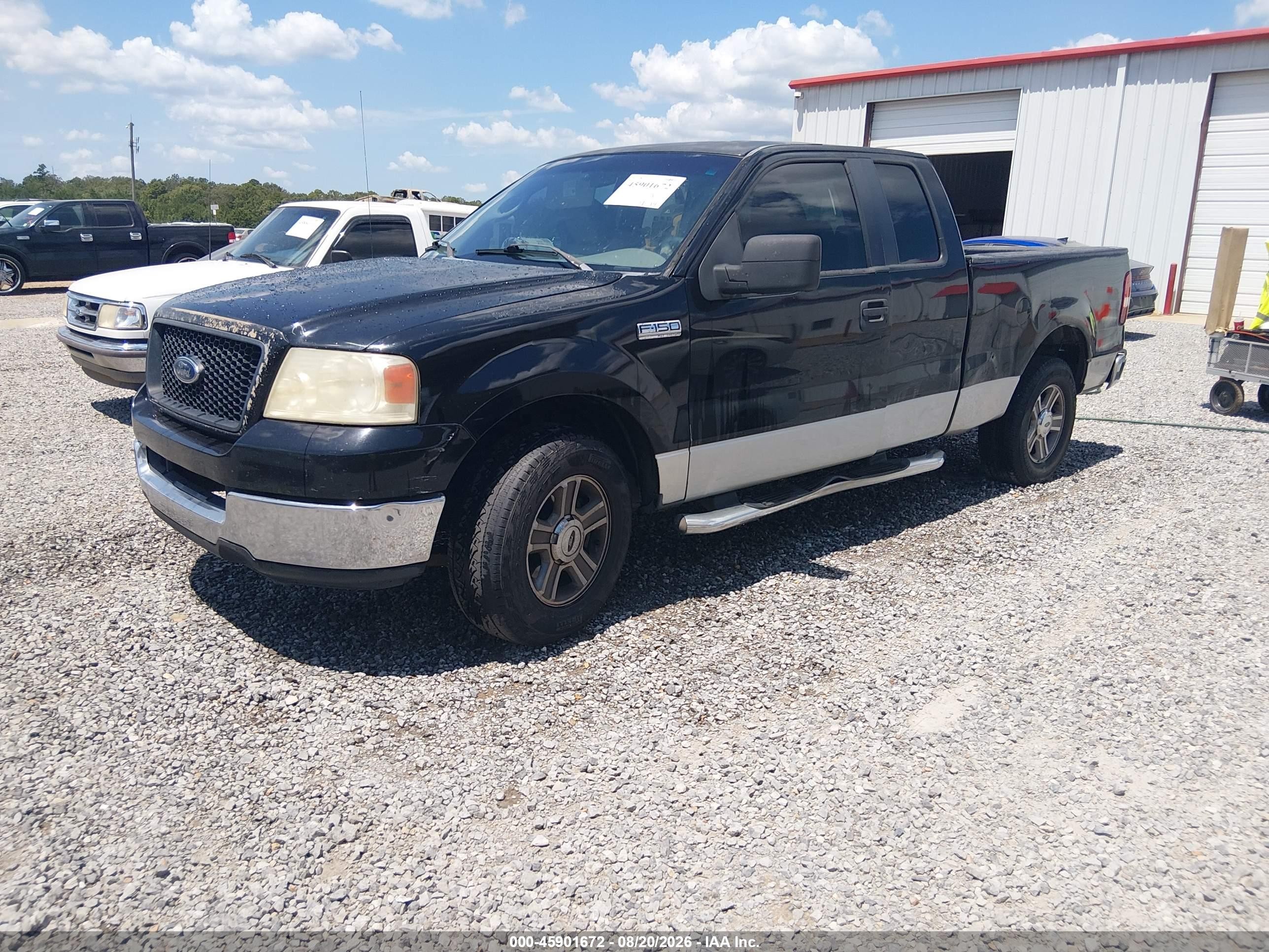 2005 Ford F-150 Stx/xl/xlt Black vin: 1FTRX12W45NA71402
