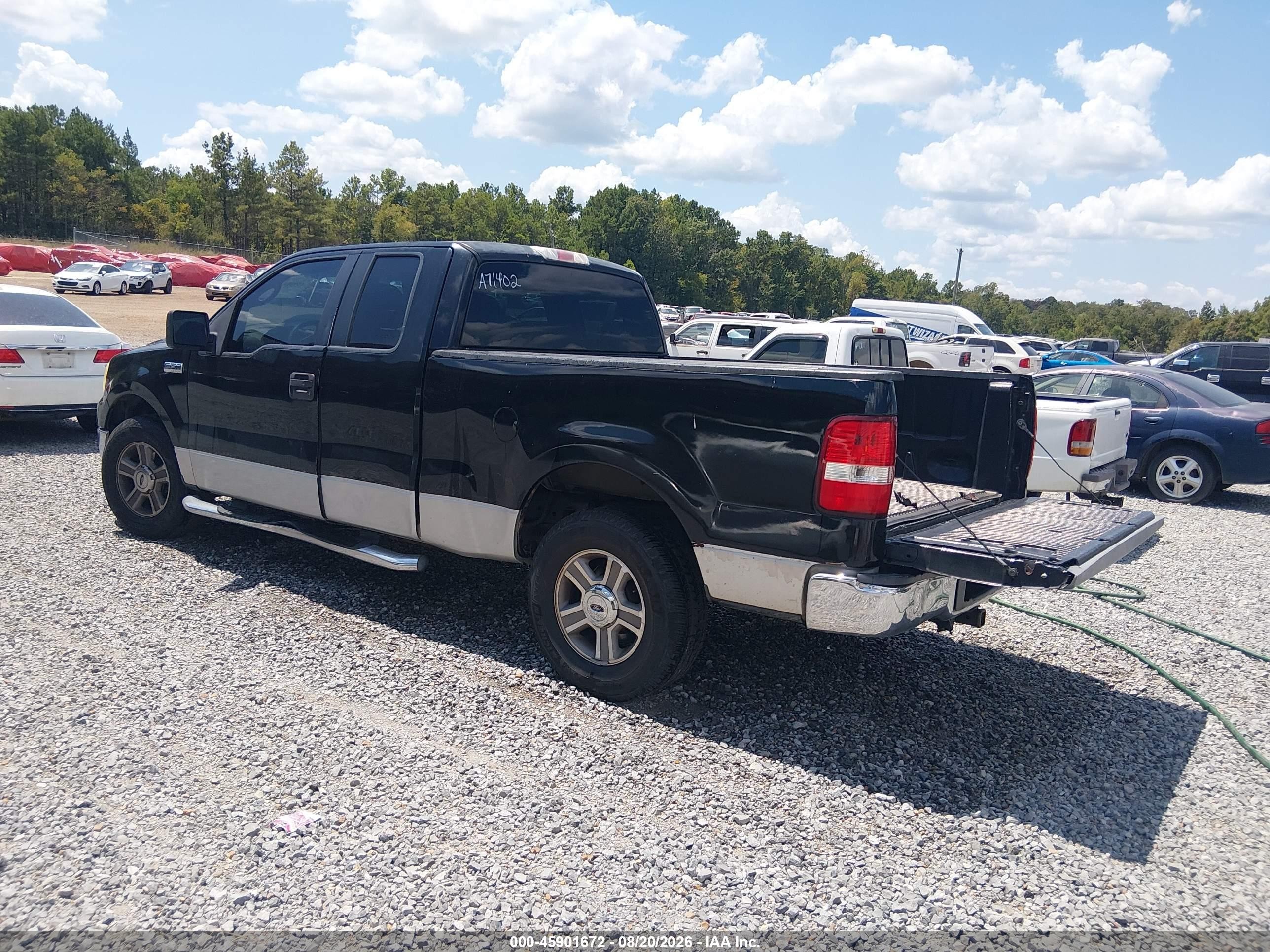 2005 Ford F-150 Stx/xl/xlt Black vin: 1FTRX12W45NA71402