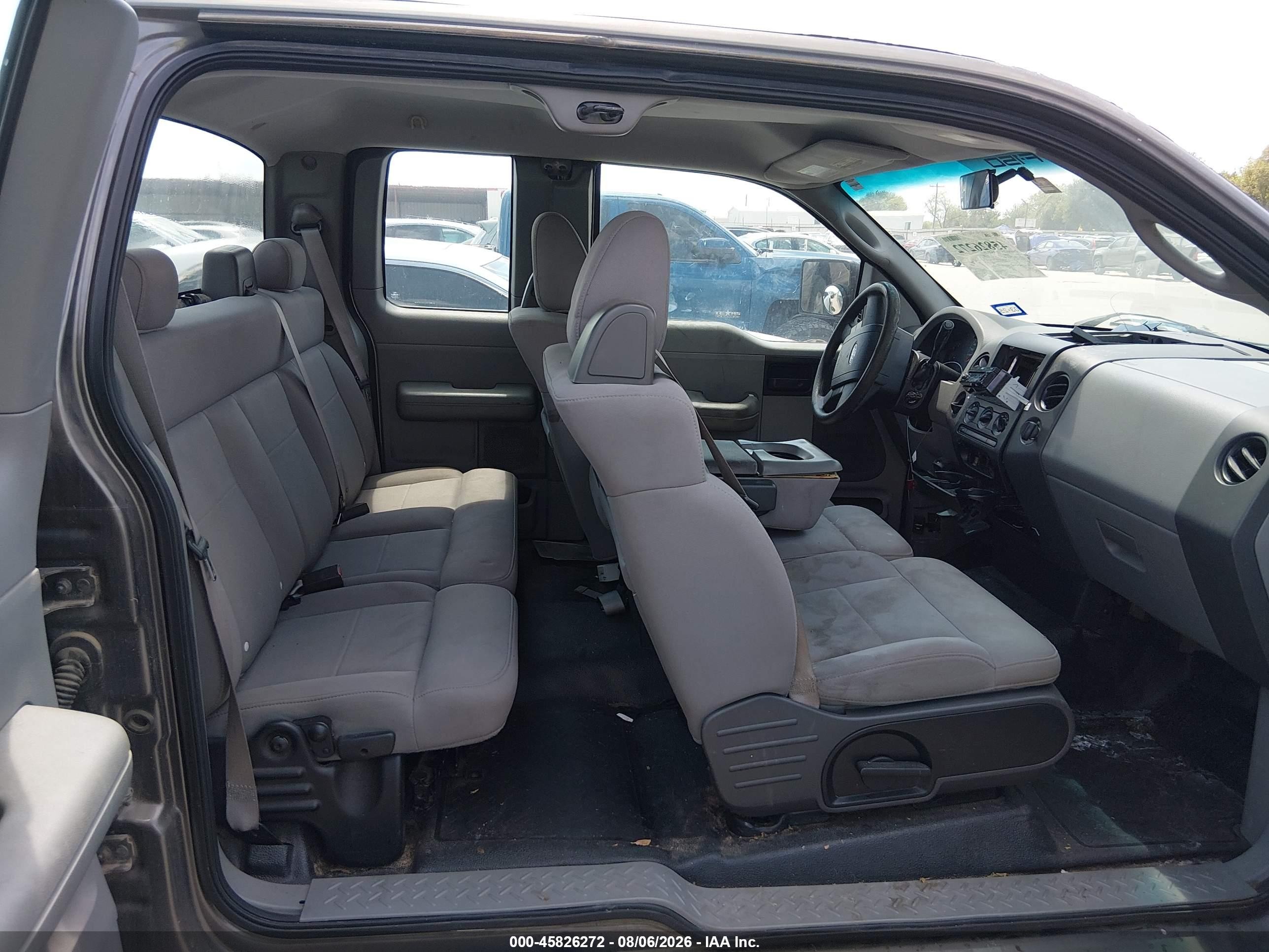 2006 Ford F-150 Stx/xl/xlt Gray vin: 1FTRX12W46FA91418