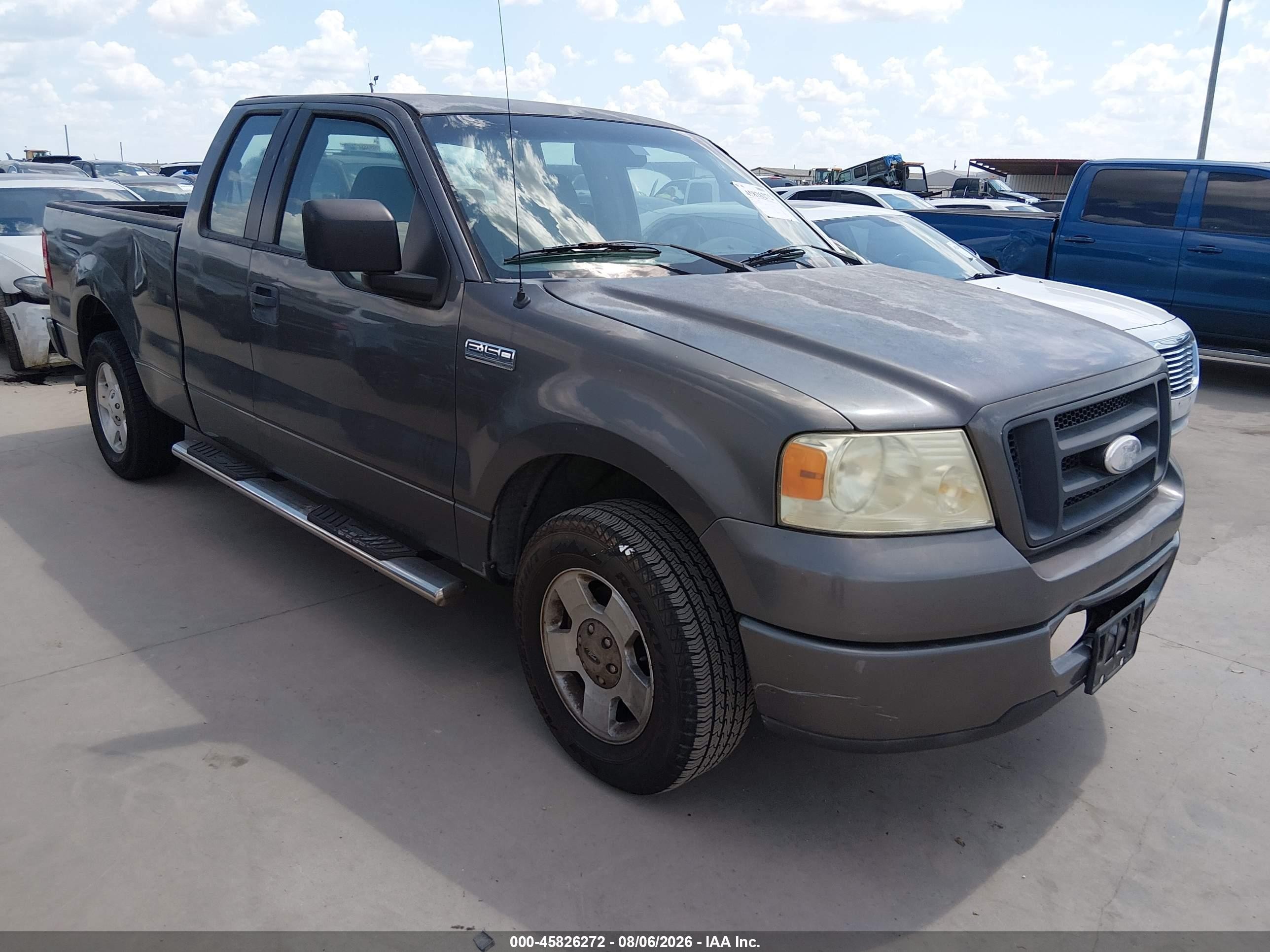 2006 Ford F-150 Stx/xl/xlt Gray vin: 1FTRX12W46FA91418