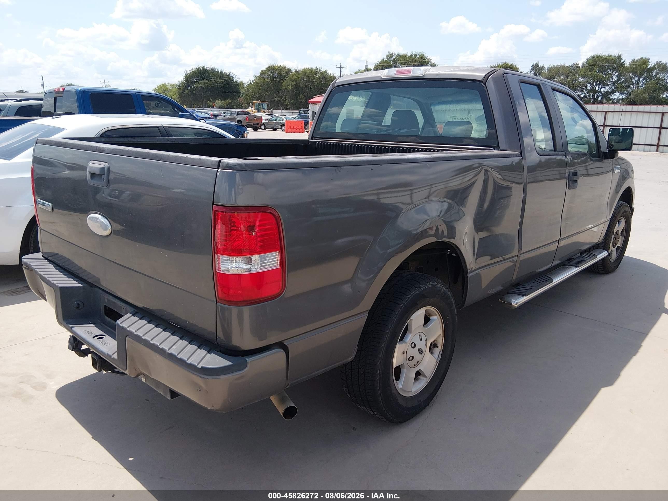 2006 Ford F-150 Stx/xl/xlt Gray vin: 1FTRX12W46FA91418
