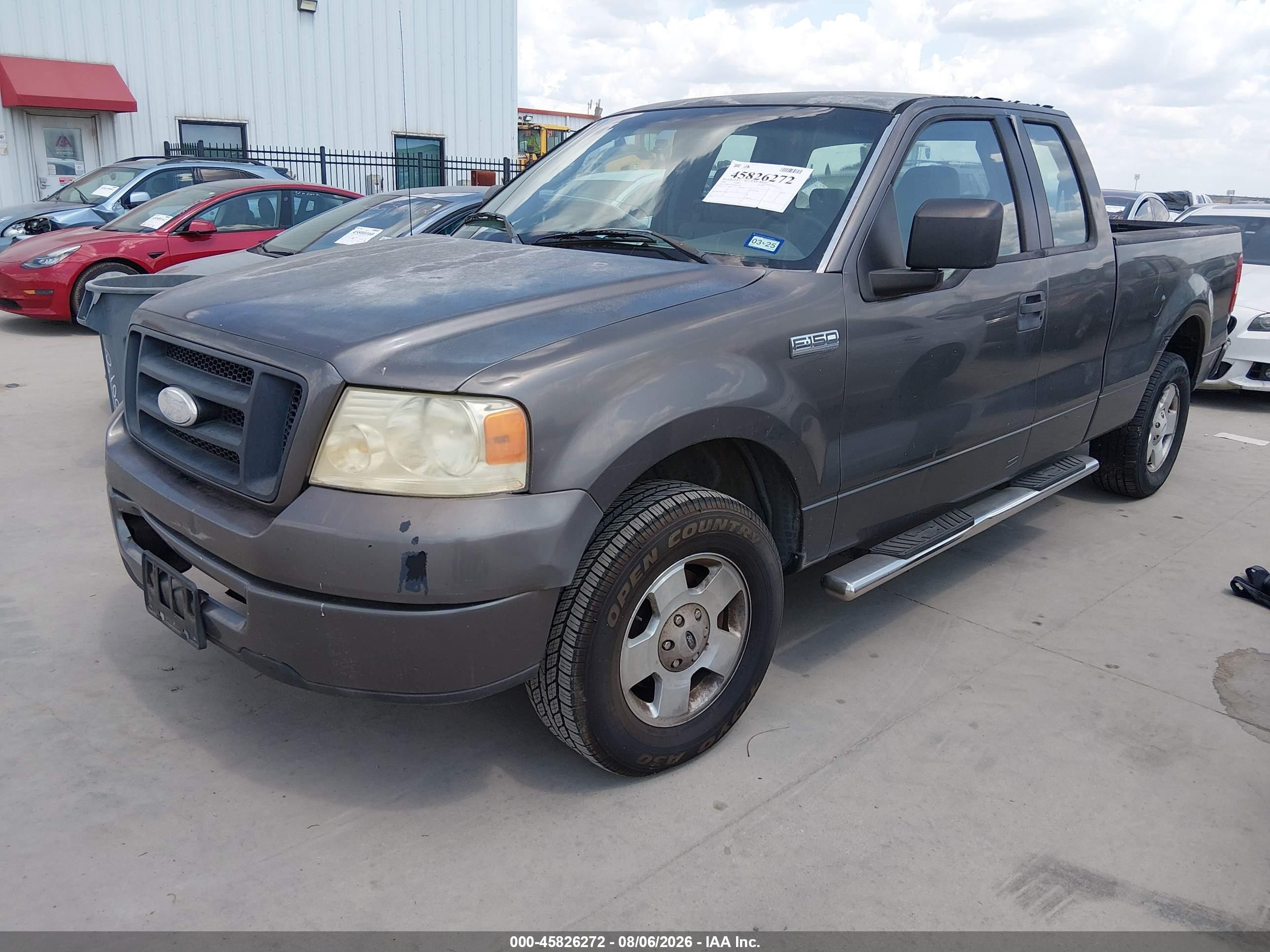 2006 Ford F-150 Stx/xl/xlt Gray vin: 1FTRX12W46FA91418