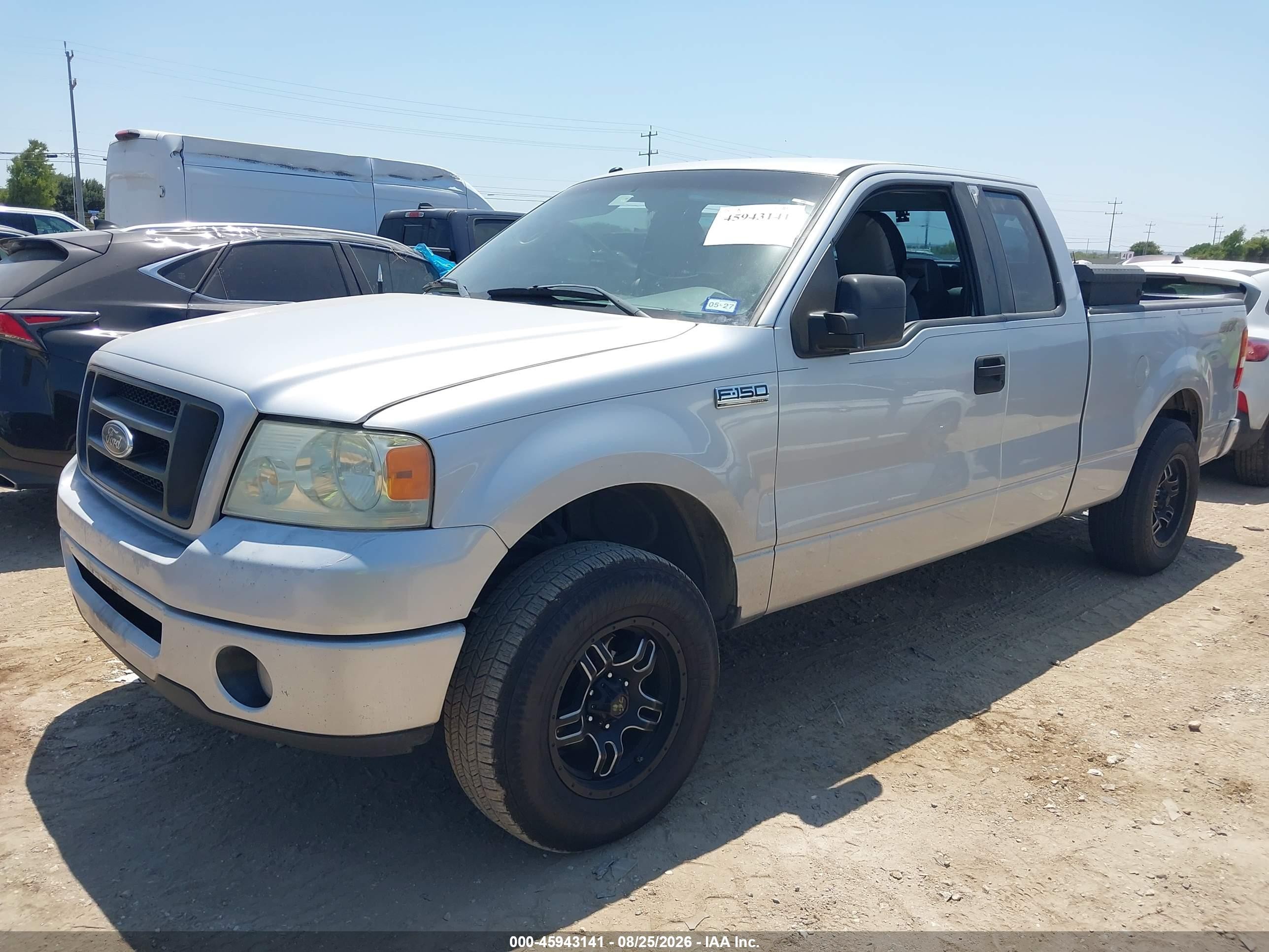 2007 Ford F-150 Stx/xl/xlt Серебряный vin: 1FTRX12W47FB68337
