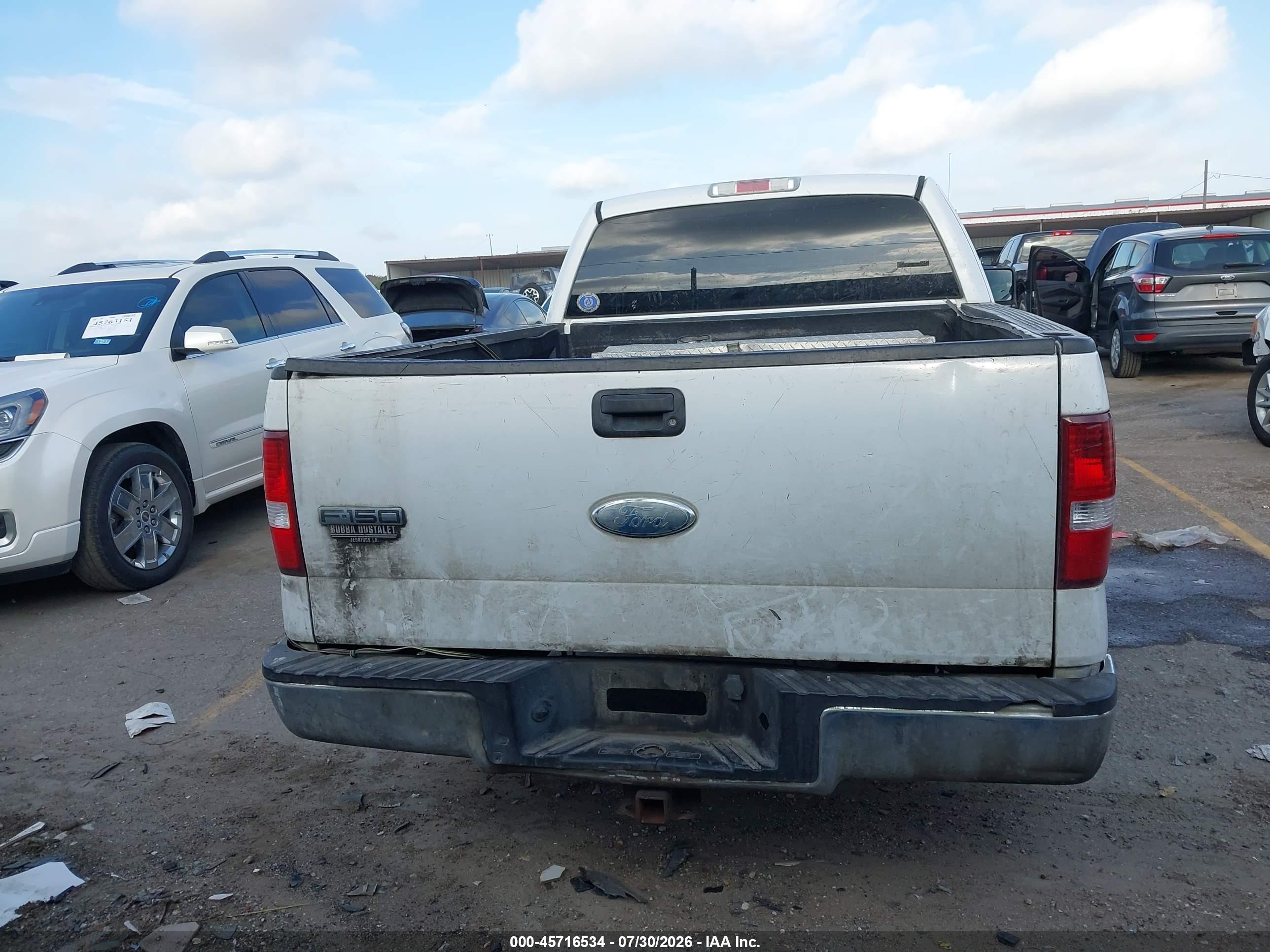 2007 Ford F-150 Stx/xl/xlt White vin: 1FTRX12W47NA05595