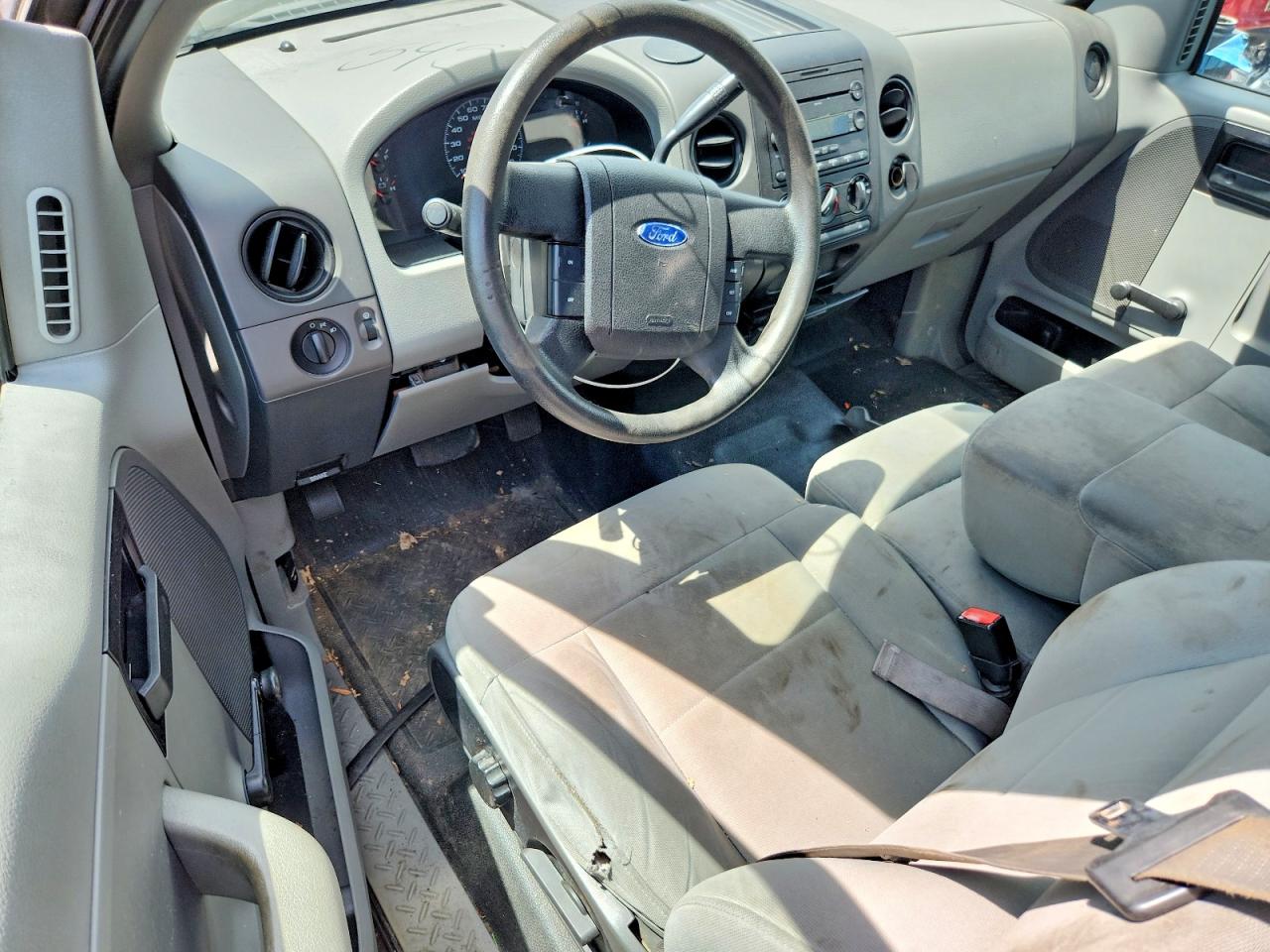 2007 Ford F150 Серый vin: 1FTRX12W47NA07766