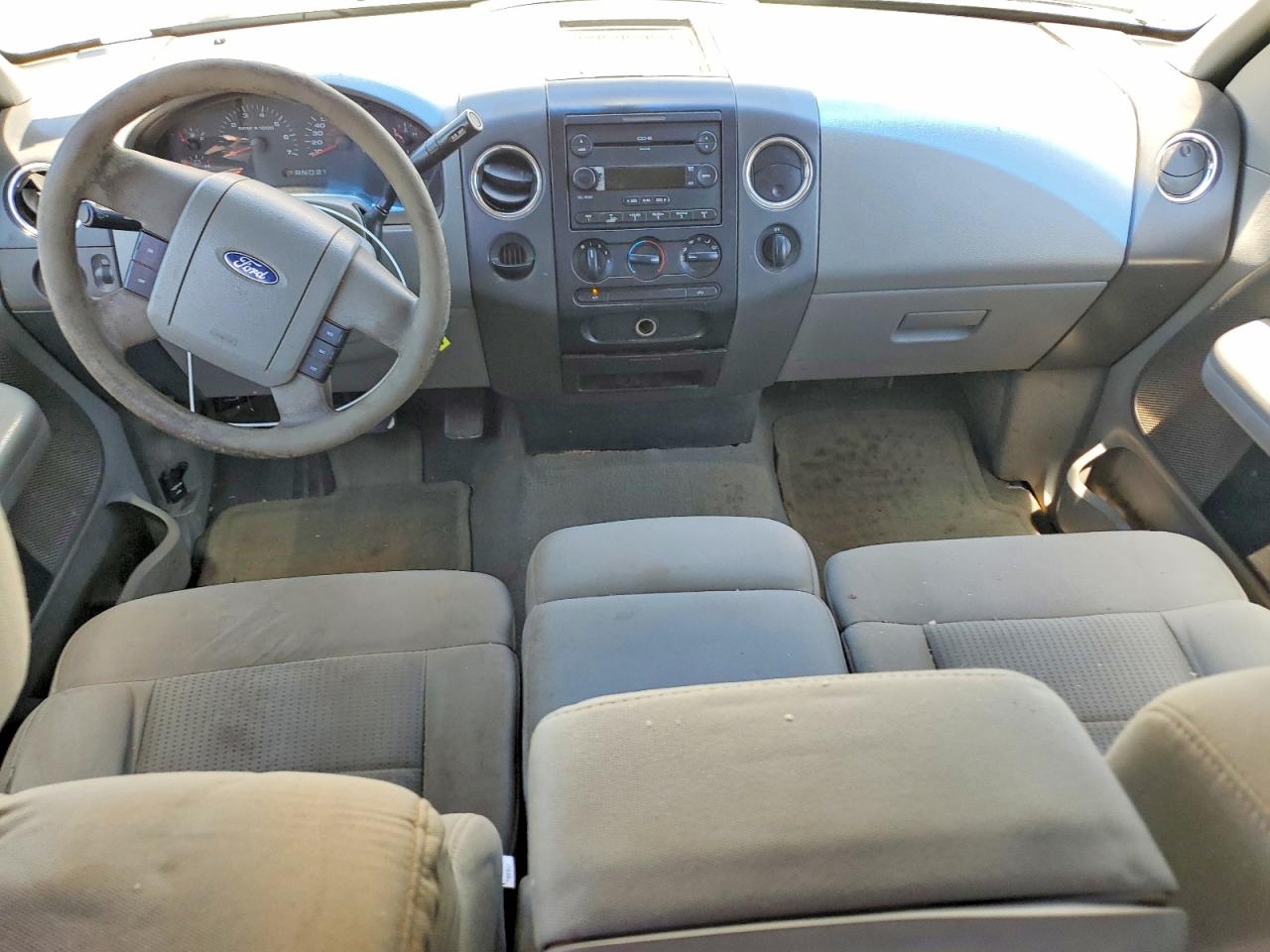 2007 Ford F150 White vin: 1FTRX12W47NA14846