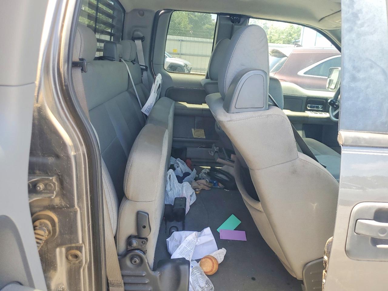 2008 Ford F150 Gray vin: 1FTRX12W48FB27434