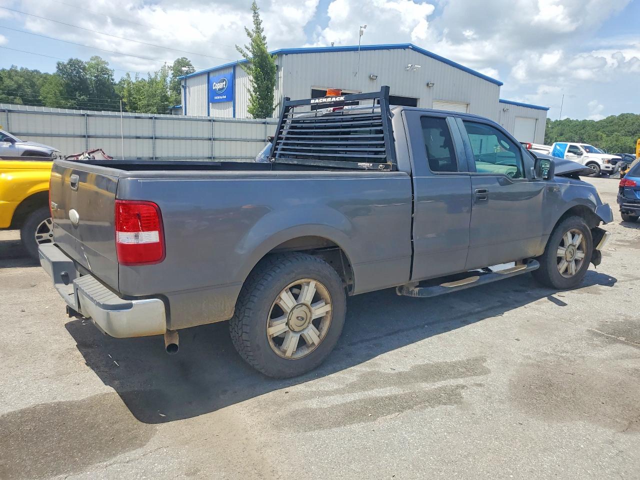 2008 Ford F150 Gray vin: 1FTRX12W48FB27434
