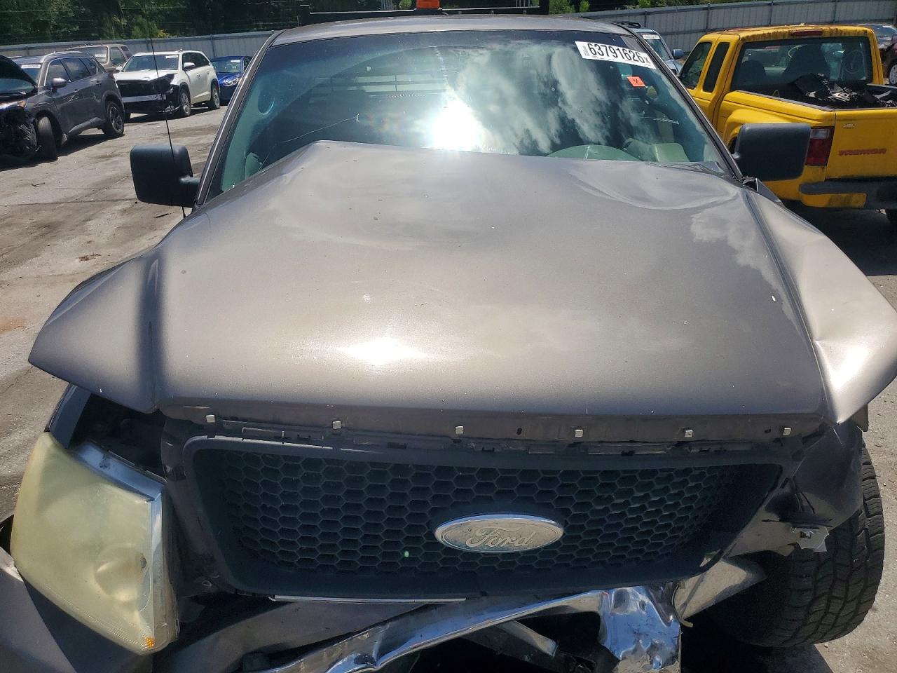 2008 Ford F150 Gray vin: 1FTRX12W48FB27434
