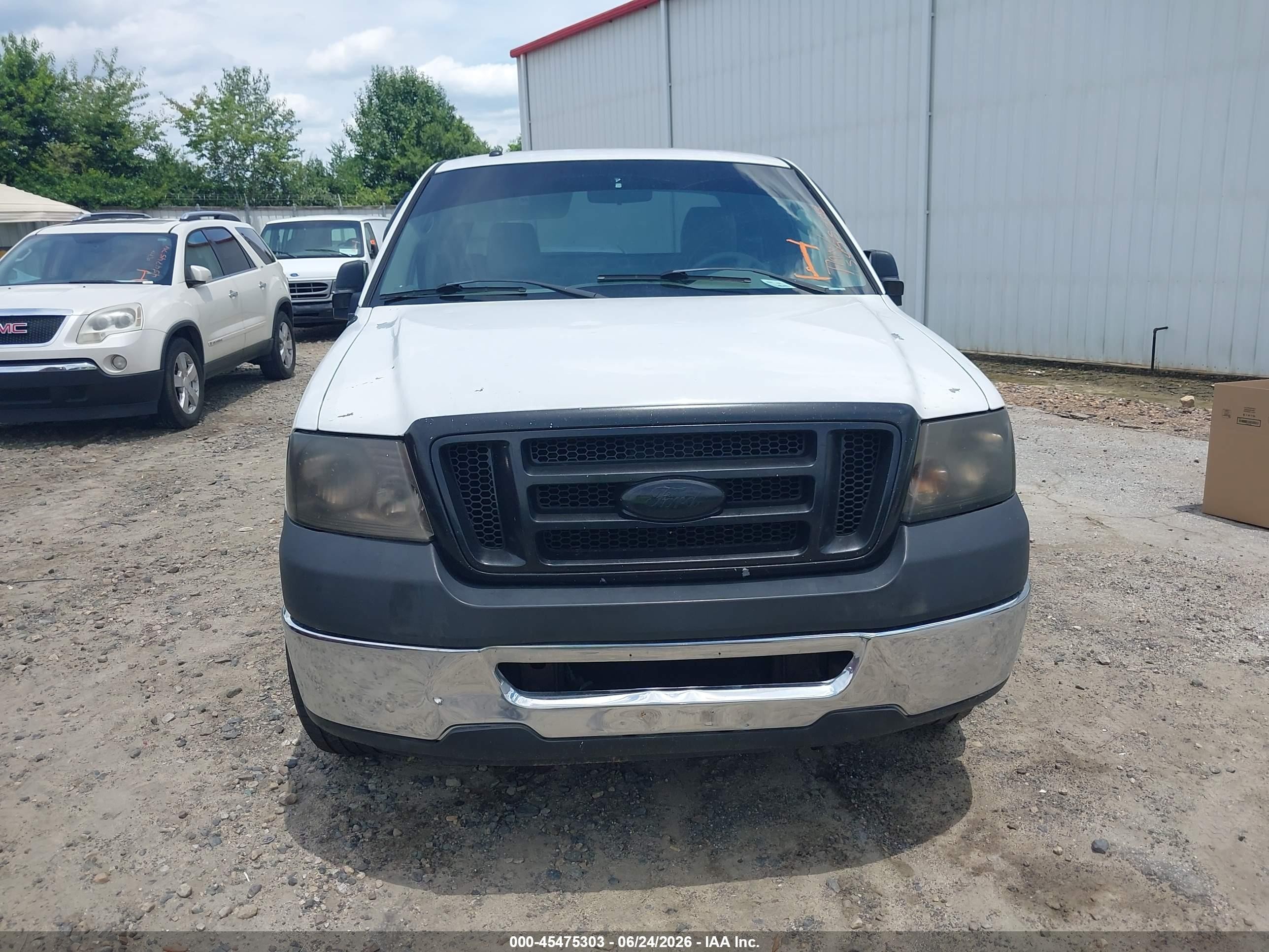 2008 Ford F-150 Fx2/stx/xl/xlt White vin: 1FTRX12W48KB23696
