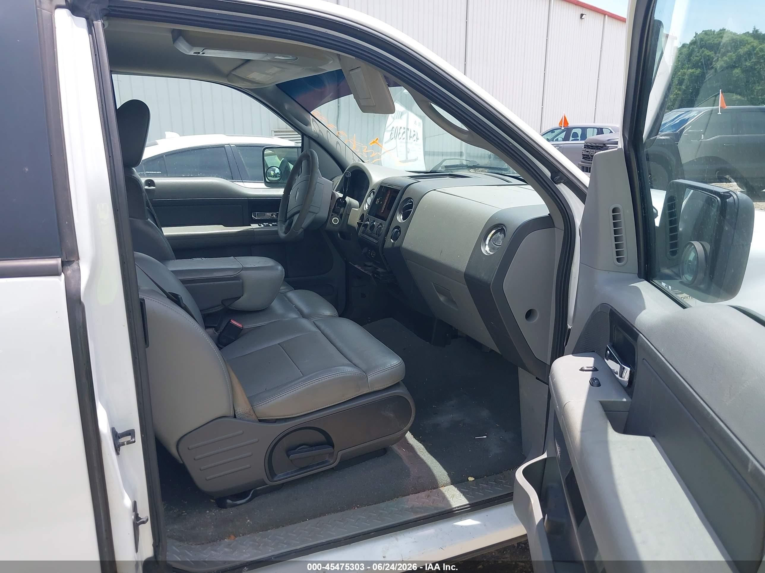2008 Ford F-150 Fx2/stx/xl/xlt White vin: 1FTRX12W48KB23696