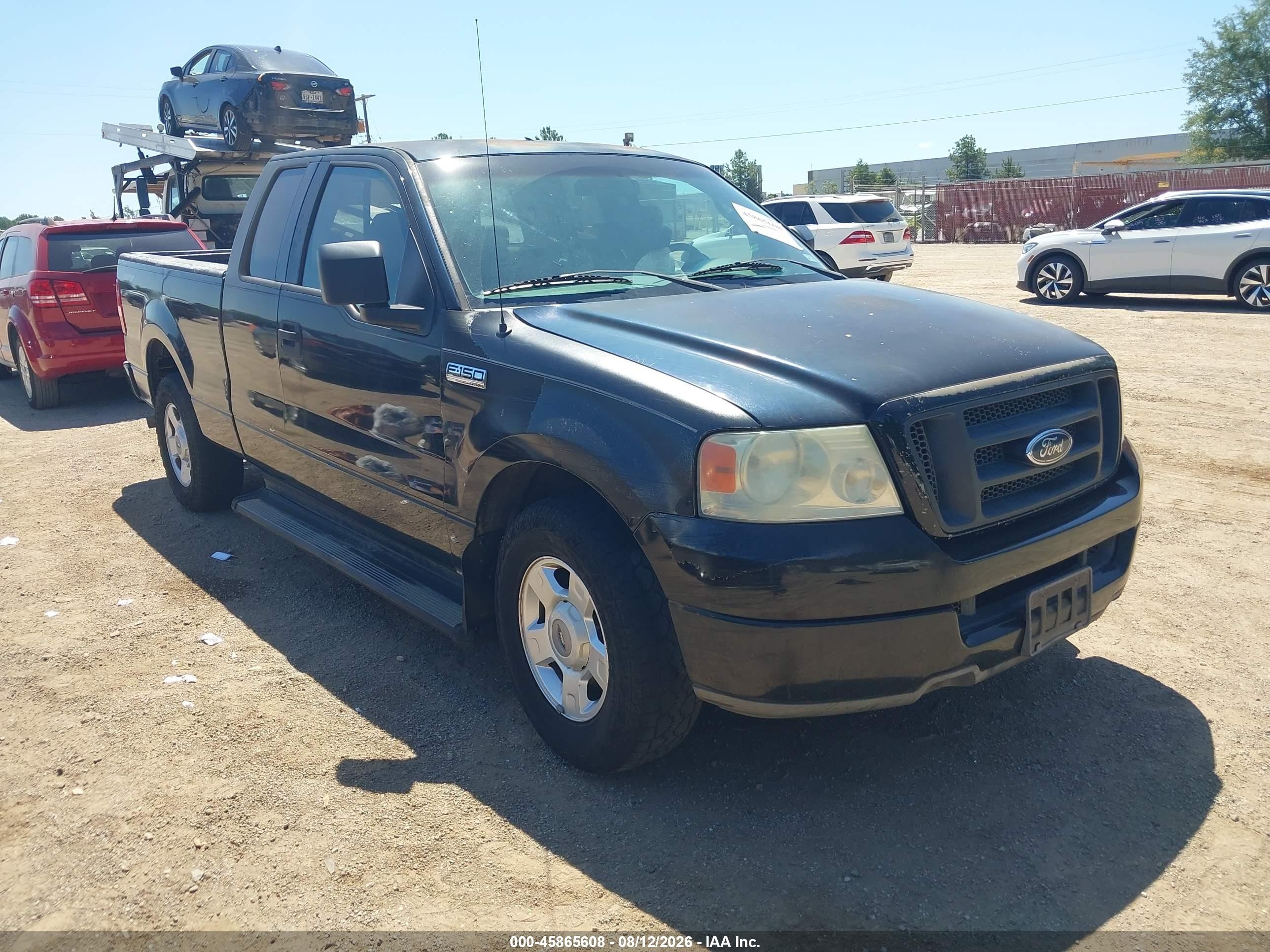 2004 Ford F-150 Stx/xl/xlt Black vin: 1FTRX12W54FA01559