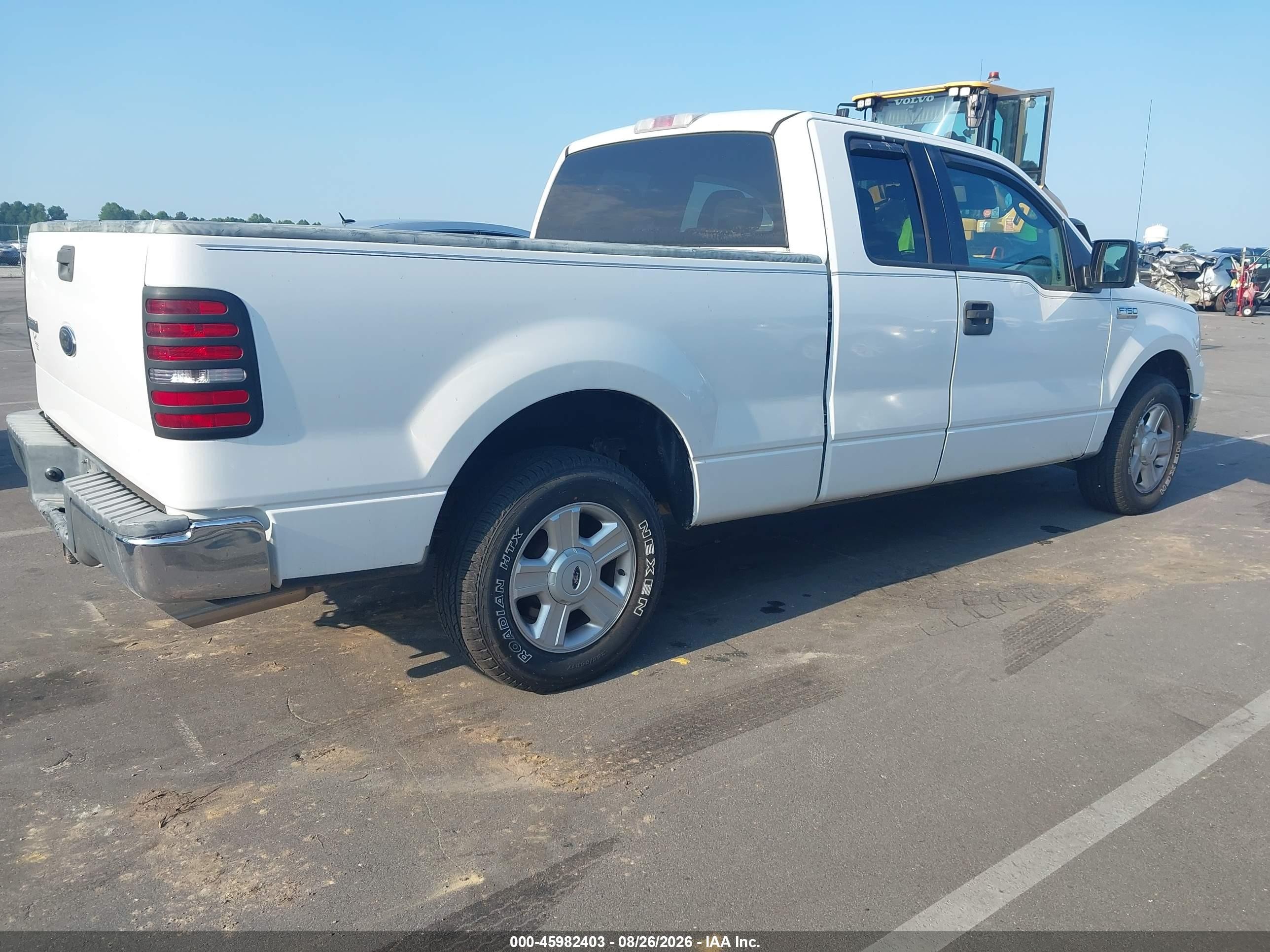 2004 Ford F-150 Stx/xl/xlt Белый vin: 1FTRX12W54NB30892